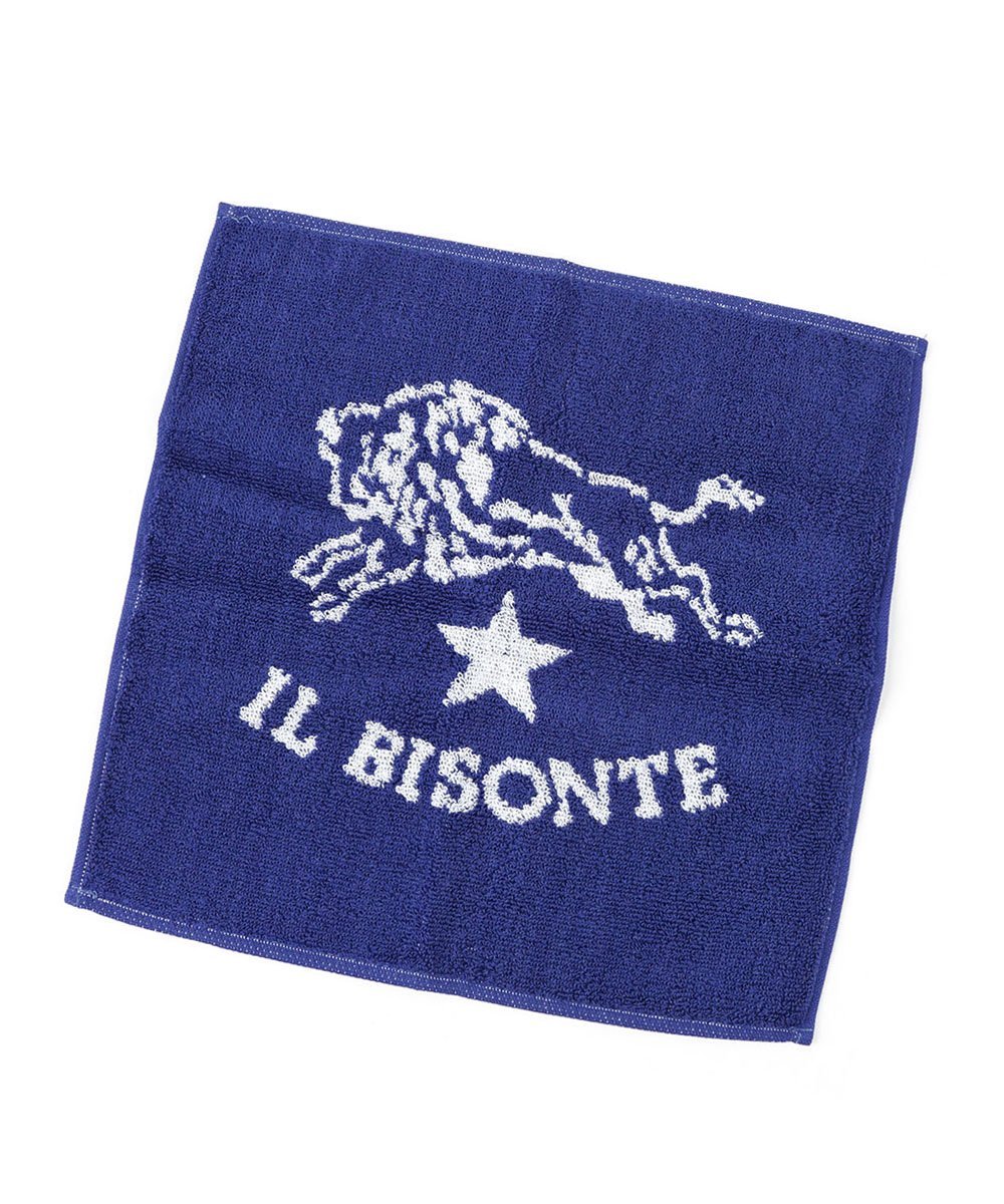 IL BISONTE イルビゾンテ ハンドタオル ブルーコムブルー ファッション雑貨 ハンカチ・ハンドタオル