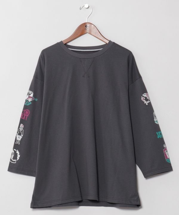 チャイハネ 【チャイハネ】ヒンディカナTシャツ アミナコレクション トップス カットソー・Tシャツ ホワイト イエロー ブラック
