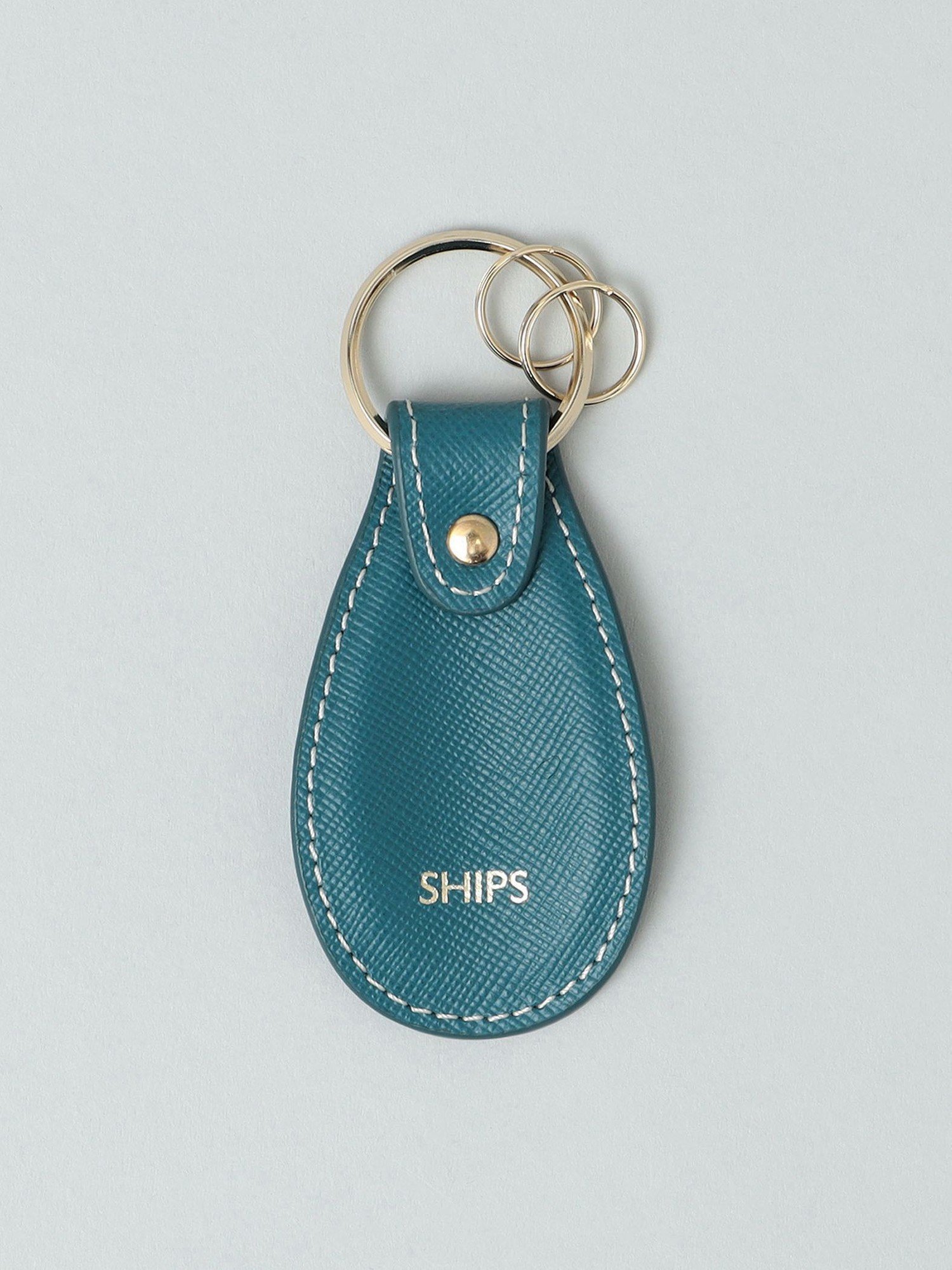 SHIPS SHIPS: SAFFIANO LEATHER シューホーン キーホルダー シップス ファッション雑貨 チャーム・キーチェーン ブルー グレー ブラック ベージュ ブラウン グリーン ネイビー