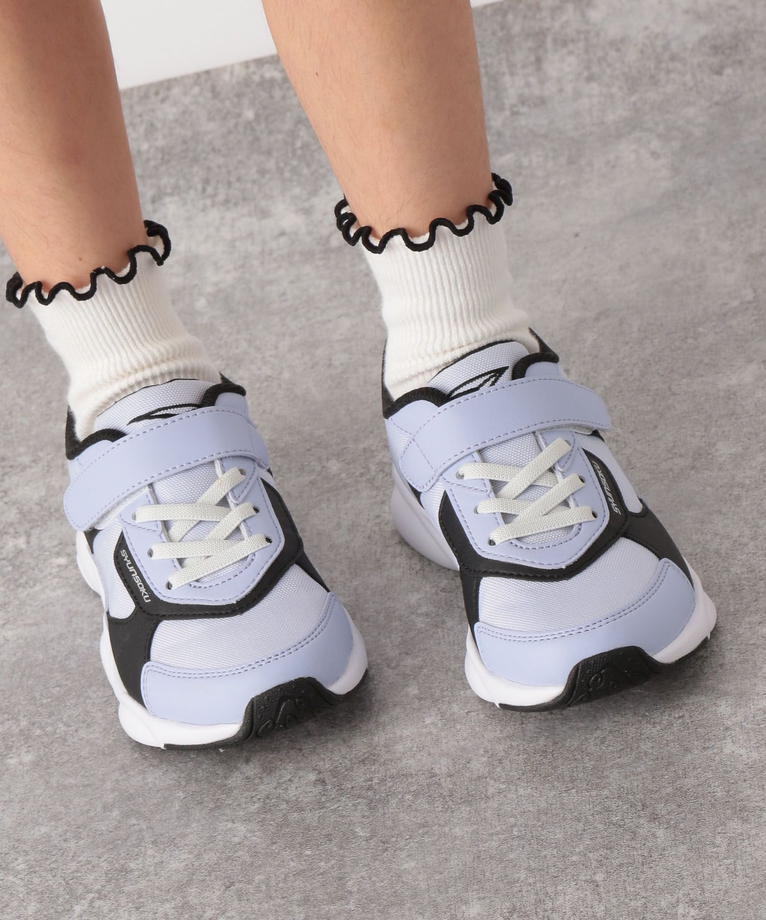 【221012_adastria】GLOBAL WORK キッズ シューズ・靴 グローバルワーク【SALE/44%OFF】GLOBAL WORK (K)シュンソク/ハイショクスニーカー グローバルワーク シューズ・靴 スニーカー パープル ピンク ブラック ベージュ ホワイト