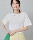 楽天Rakuten FashionUNTITLED 【コットン/洗える】ボーダーTシャツ アンタイトル トップス カットソー・Tシャツ グレー ブラック ピンク【送料無料】