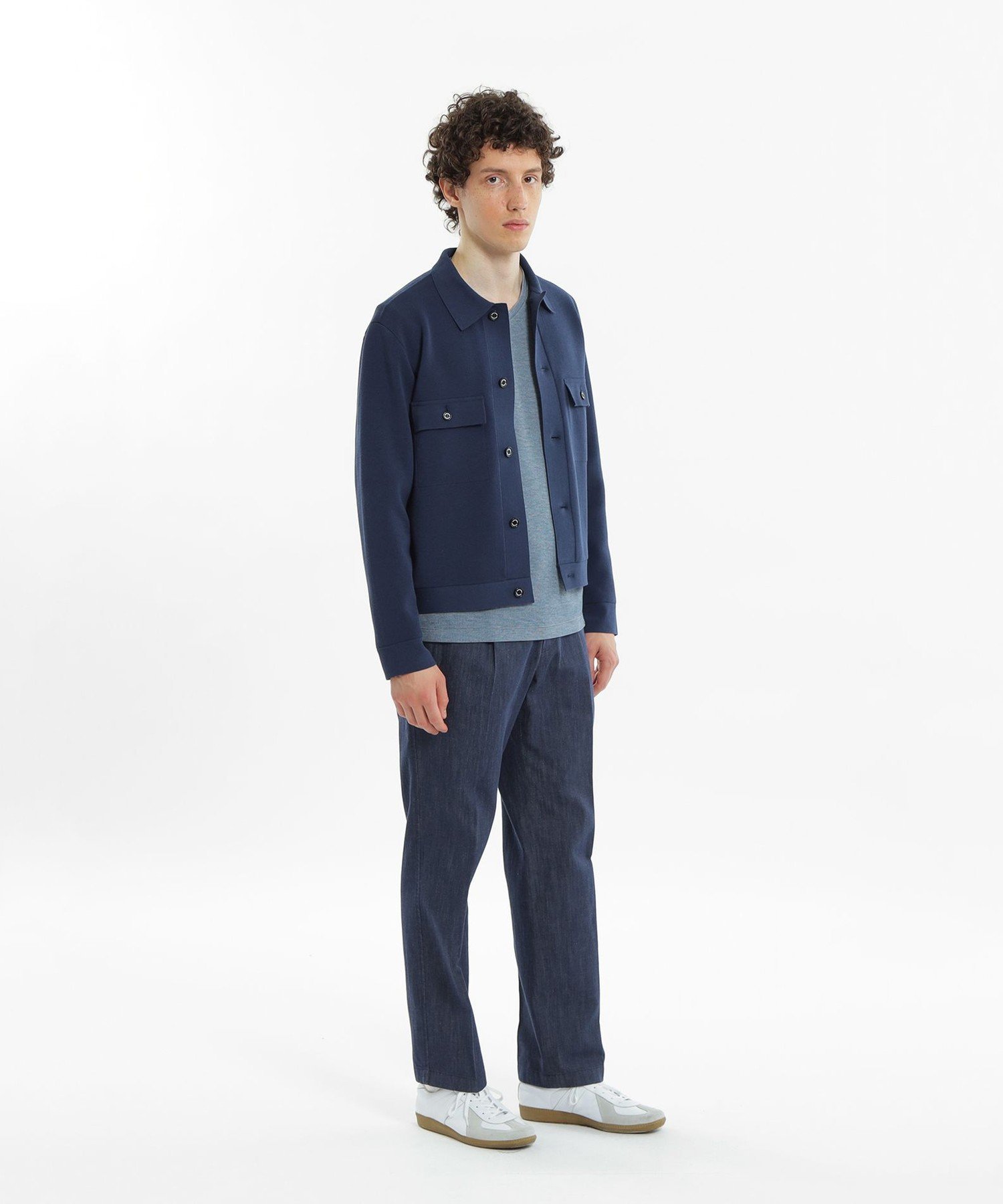 【SALE／55%OFF】MACKINTOSH PHILOSOPHY 14Gミラノリブ ニットGジャン マッキントッシュ フィロソフィー トップス カットソー・Tシャツ ベージュ ネイビー【送料無料】