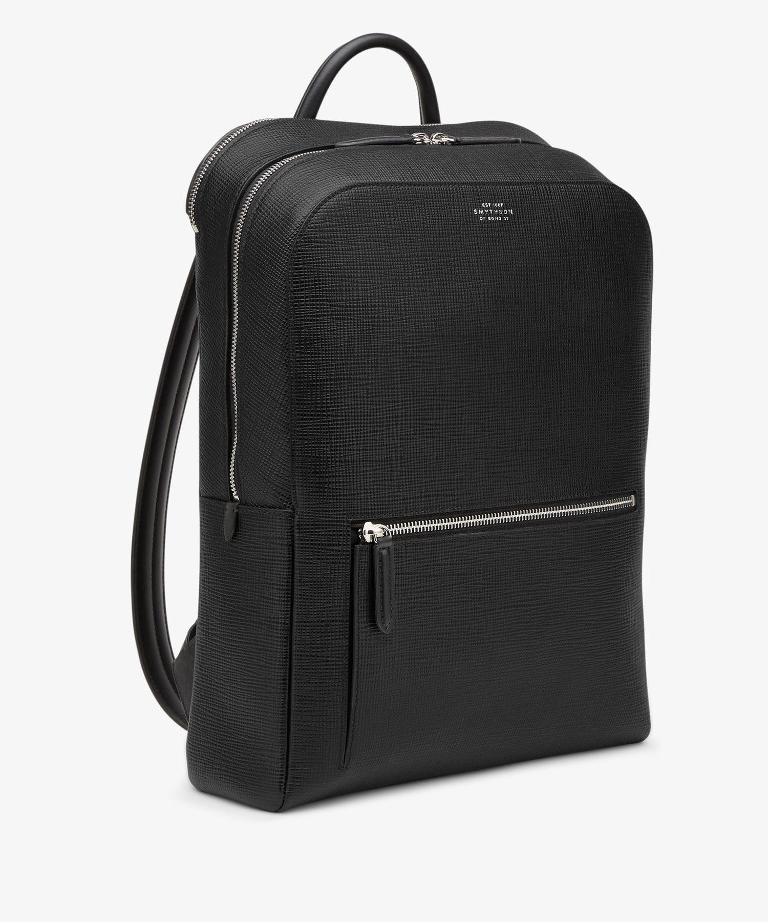 SMYTHSON Panama Zip Around Backpack スマイソン バッグ リュック・バックパック ブラック【送料無料】