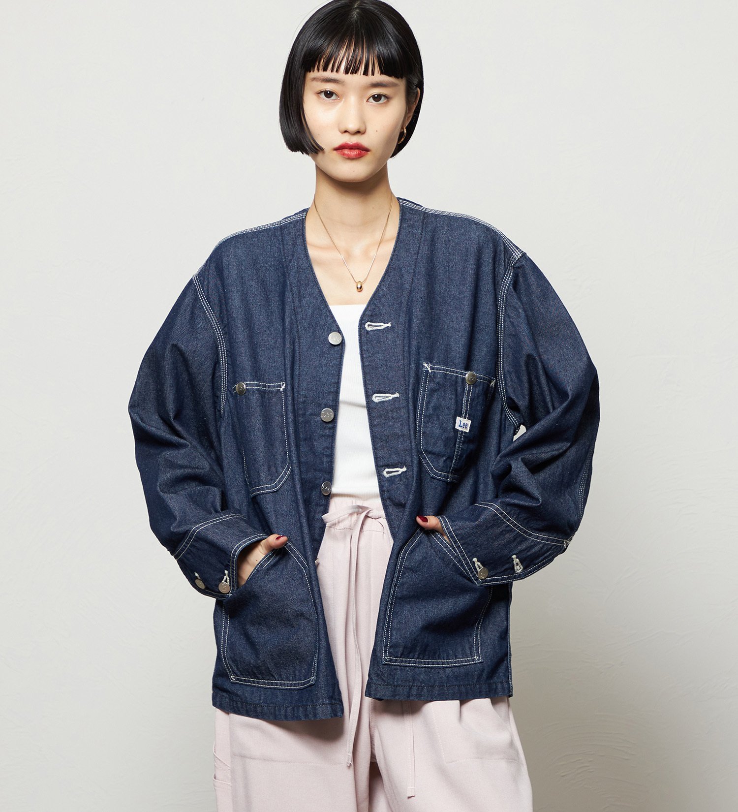 Lee Lee エンジニアシャツジャケット DUNGAREES エドウインオンラインモール ジャケット・アウター その他のジャケット・アウター ブルー【送料無料】