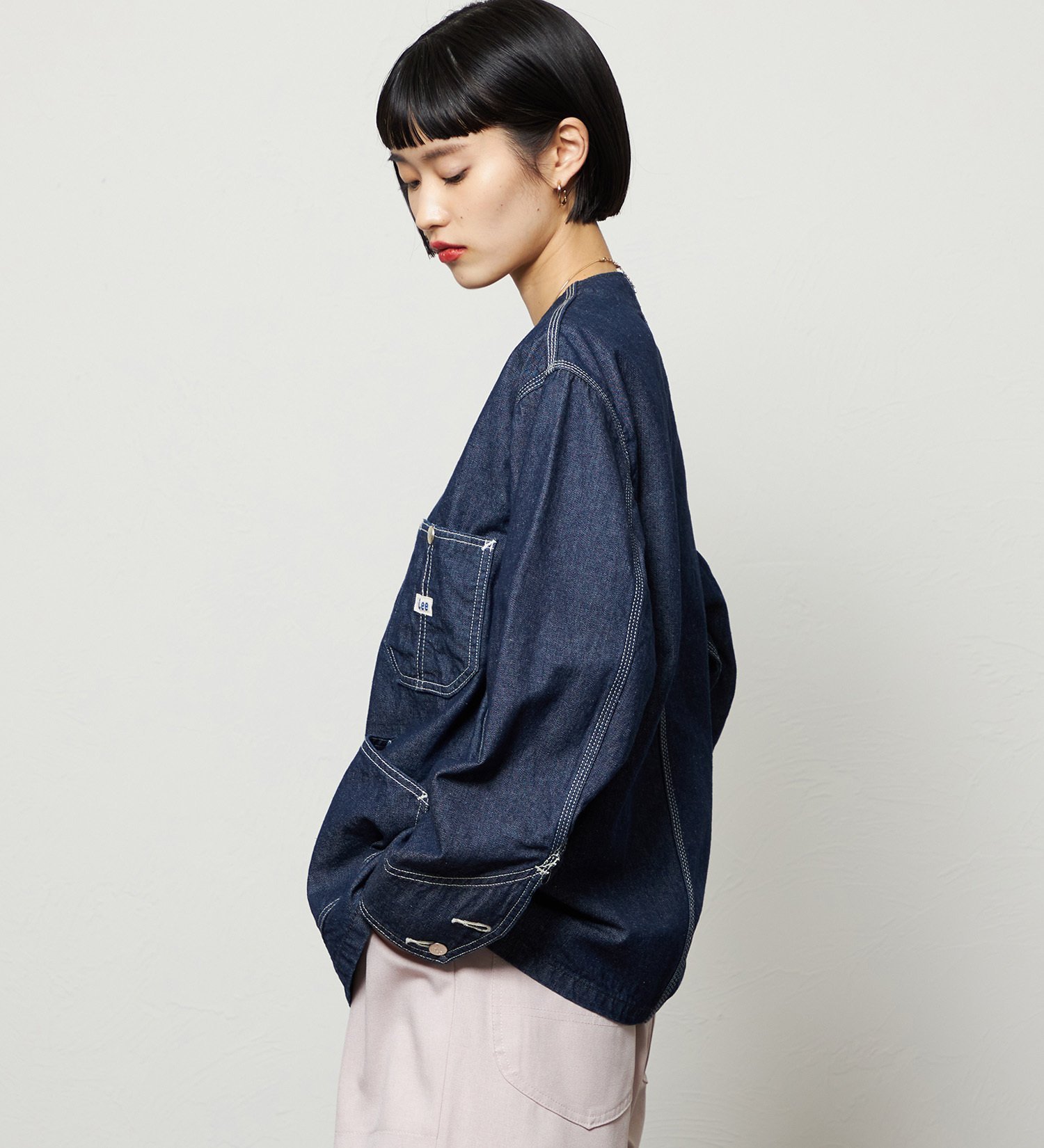 Lee Lee エンジニアシャツジャケット DUNGAREES エドウインオンラインモール ジャケット・アウター その他のジャケット・アウター ブルー【送料無料】