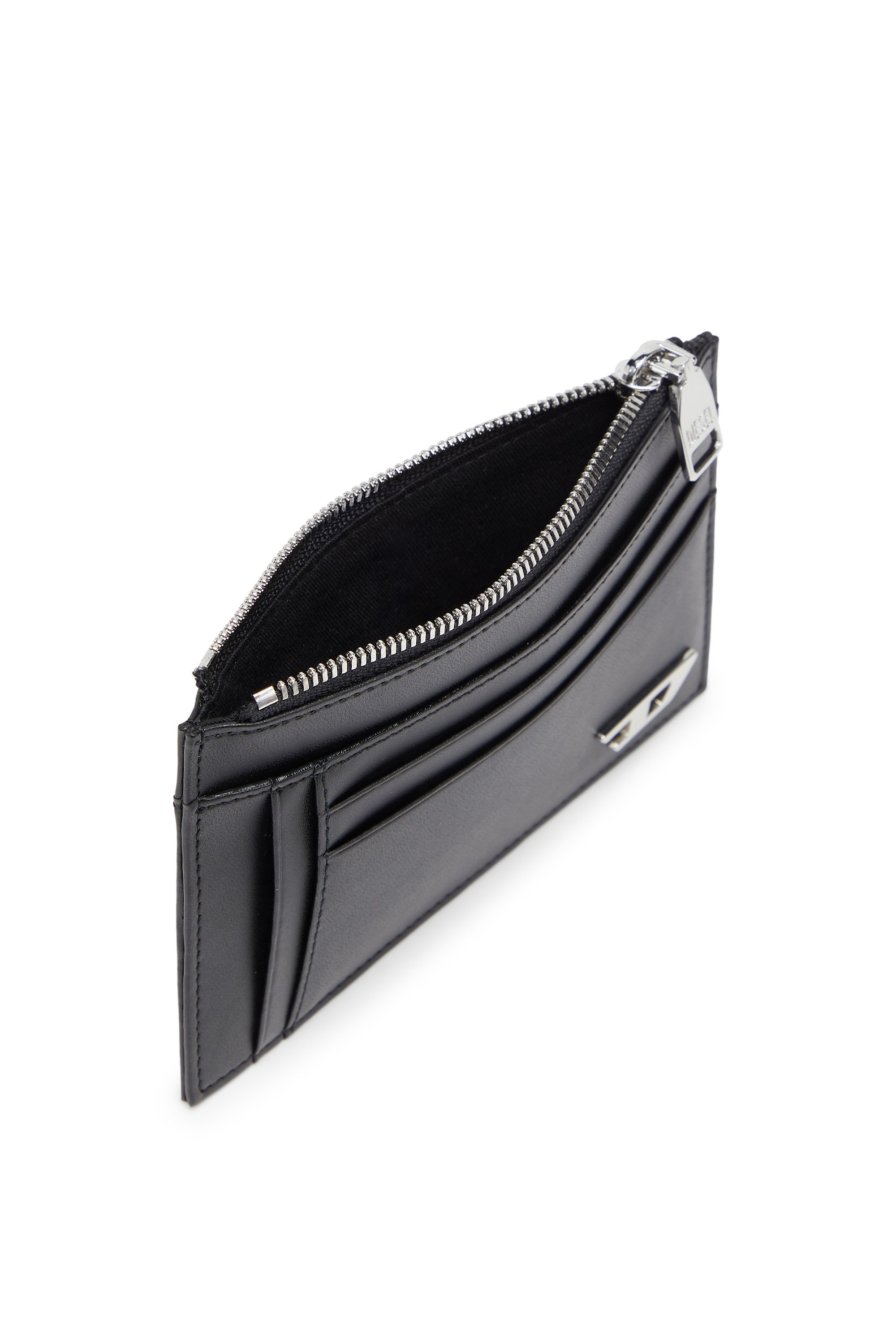 メンズ フラグメントケース D-LOGO 2.0 CARD CASE ディーゼル 財布・ポーチ・ケース 名刺入れ・カードケース ブラック