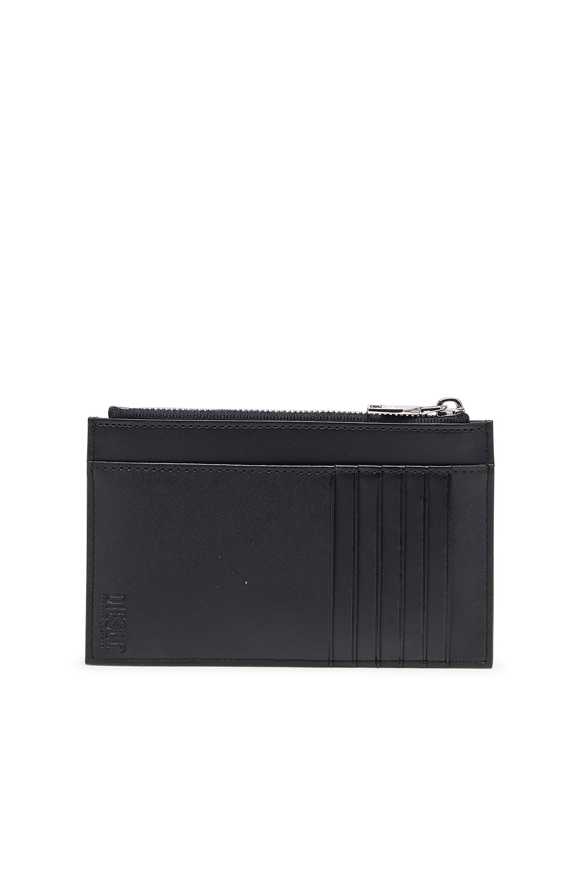 メンズ フラグメントケース D-LOGO 2.0 CARD CASE ディーゼル 財布・ポーチ・ケース 名刺入れ・カードケース ブラック