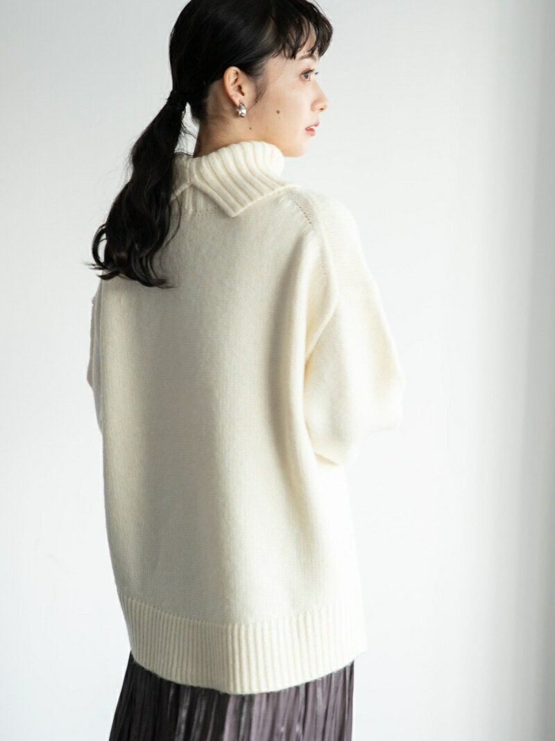 【SALE／62%OFF】LOWRYS FARM 3.5GタートルネックLS ローリーズファーム トップス ニット ホワイト グレー ネイビー ブラウンのサムネイル