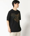 ボーイロンドン BOY LONDON BOY LONDON/(U)RHINESTONE EAGLE T-SHIRT ピーアールワン トップス カットソー・Tシャツ ブラック【送料無料】