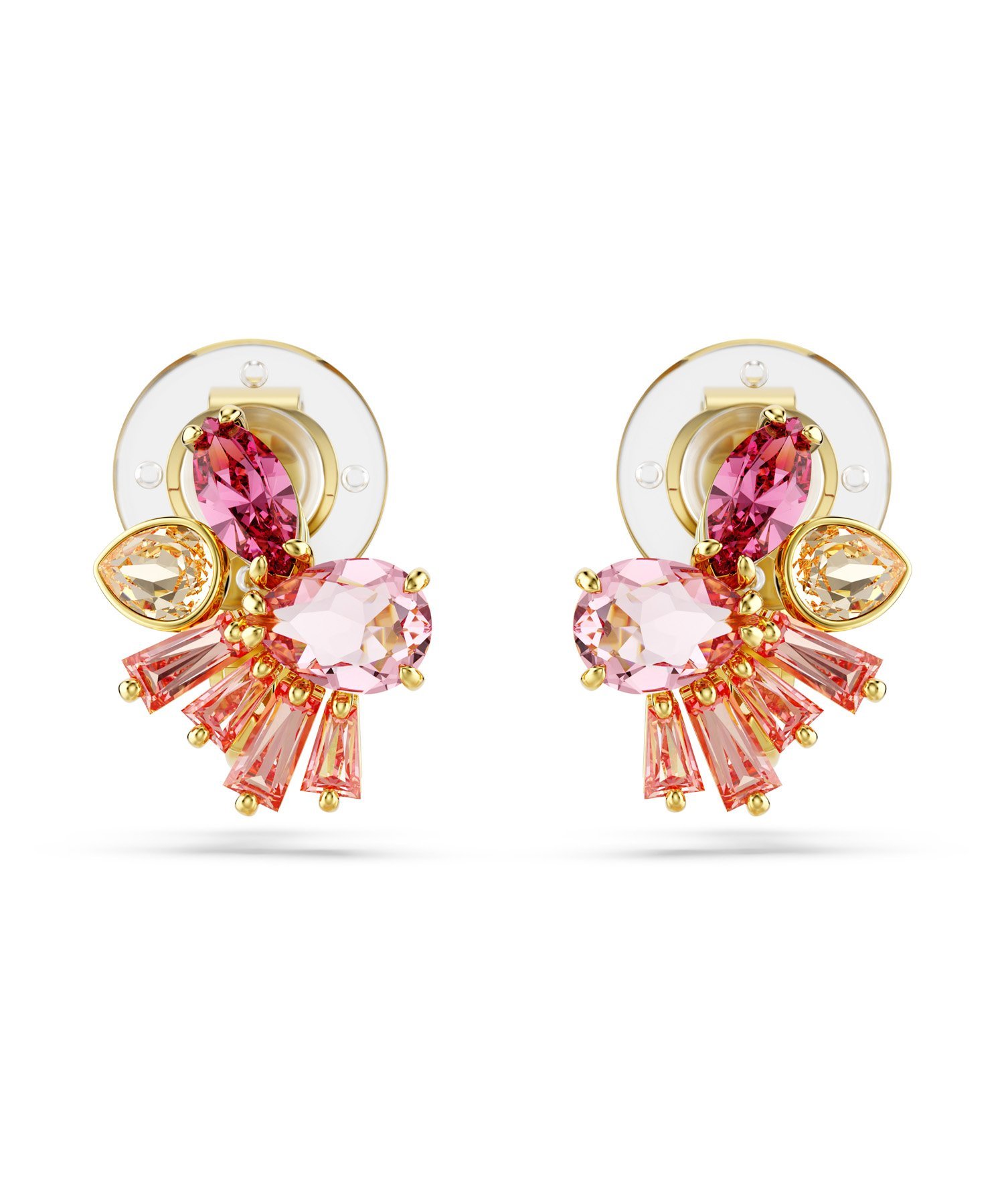 SWAROVSKI 【公式】【スワロフスキー】Gema クリップイヤリング スワロフスキー アクセサリー・腕時計 イヤリング・イヤーカフ ピンク【送料無料】