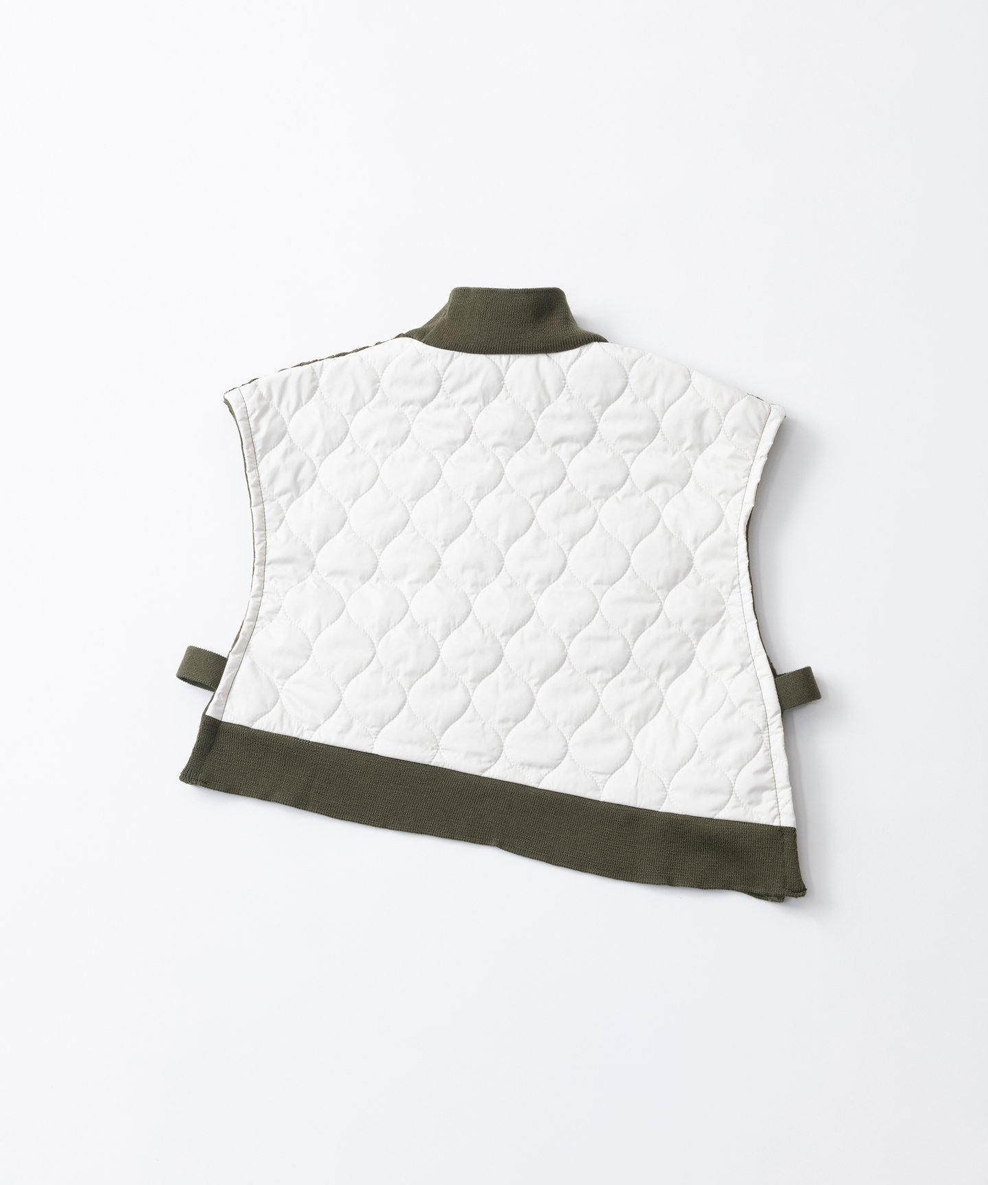TRICOTE BUMPY SWITCH KNIT VEST トリコテ トップス ベスト・ジレ ベージュ グレー【送料無料】