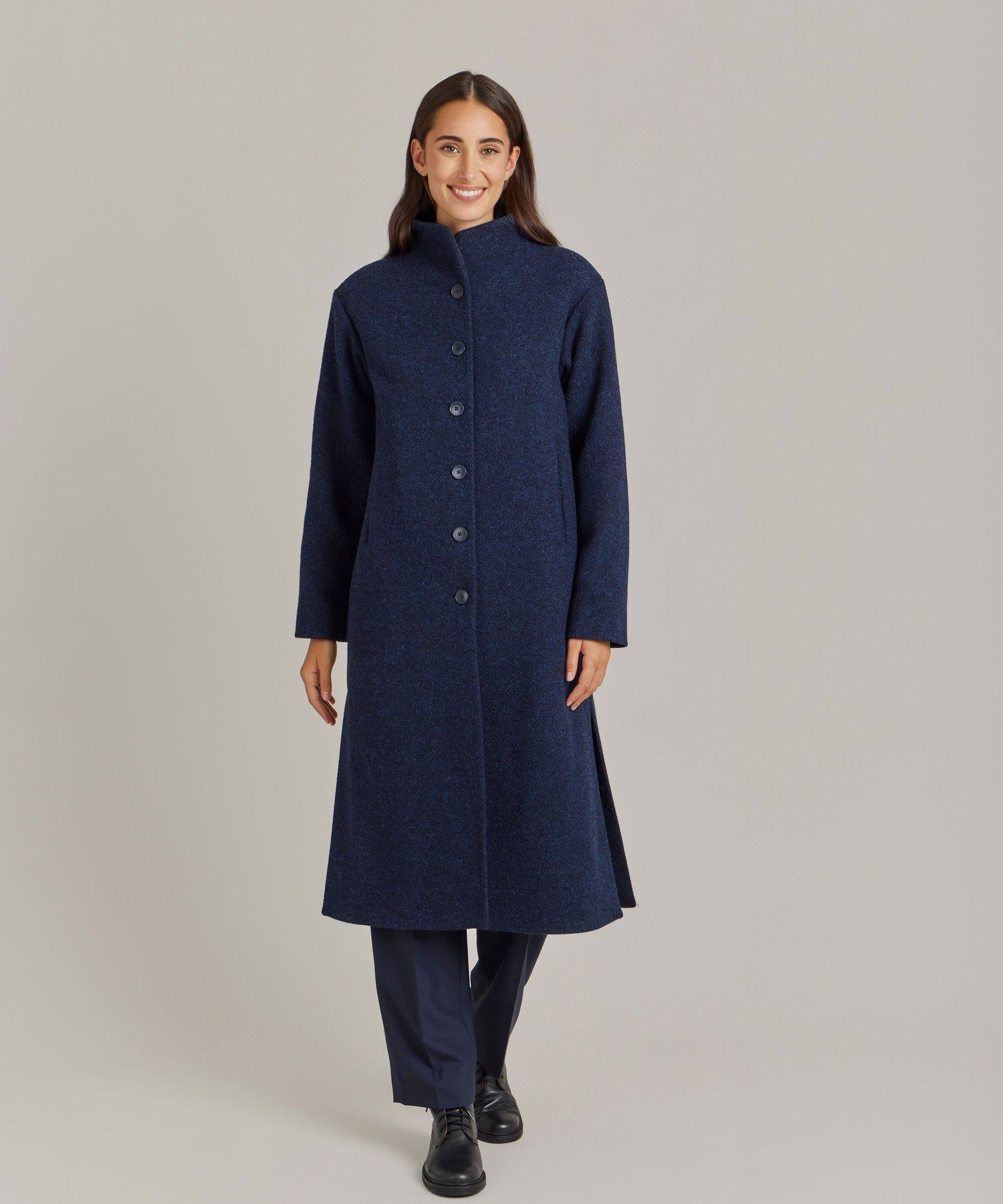 【Outlet】TM58 MANTEAU コート アニエスベー ジャケット・アウター その他のジャケット・アウター ネイビー