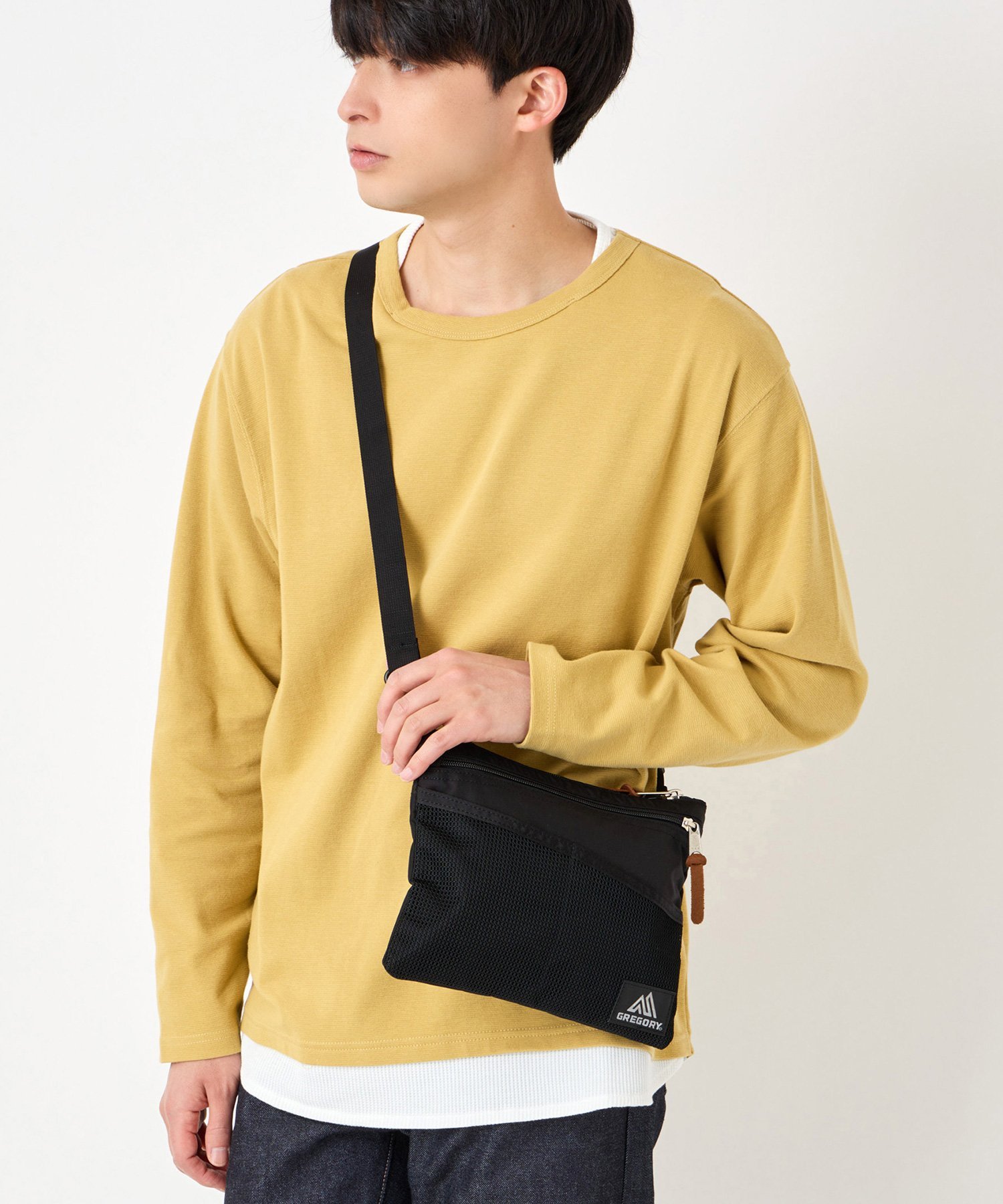 GREGORY 【公式】GREGORY クラシックサコッシュM 2L ショルダーバッグ グレゴリー バッグ ショルダーバッグ ブラック【送料無料】