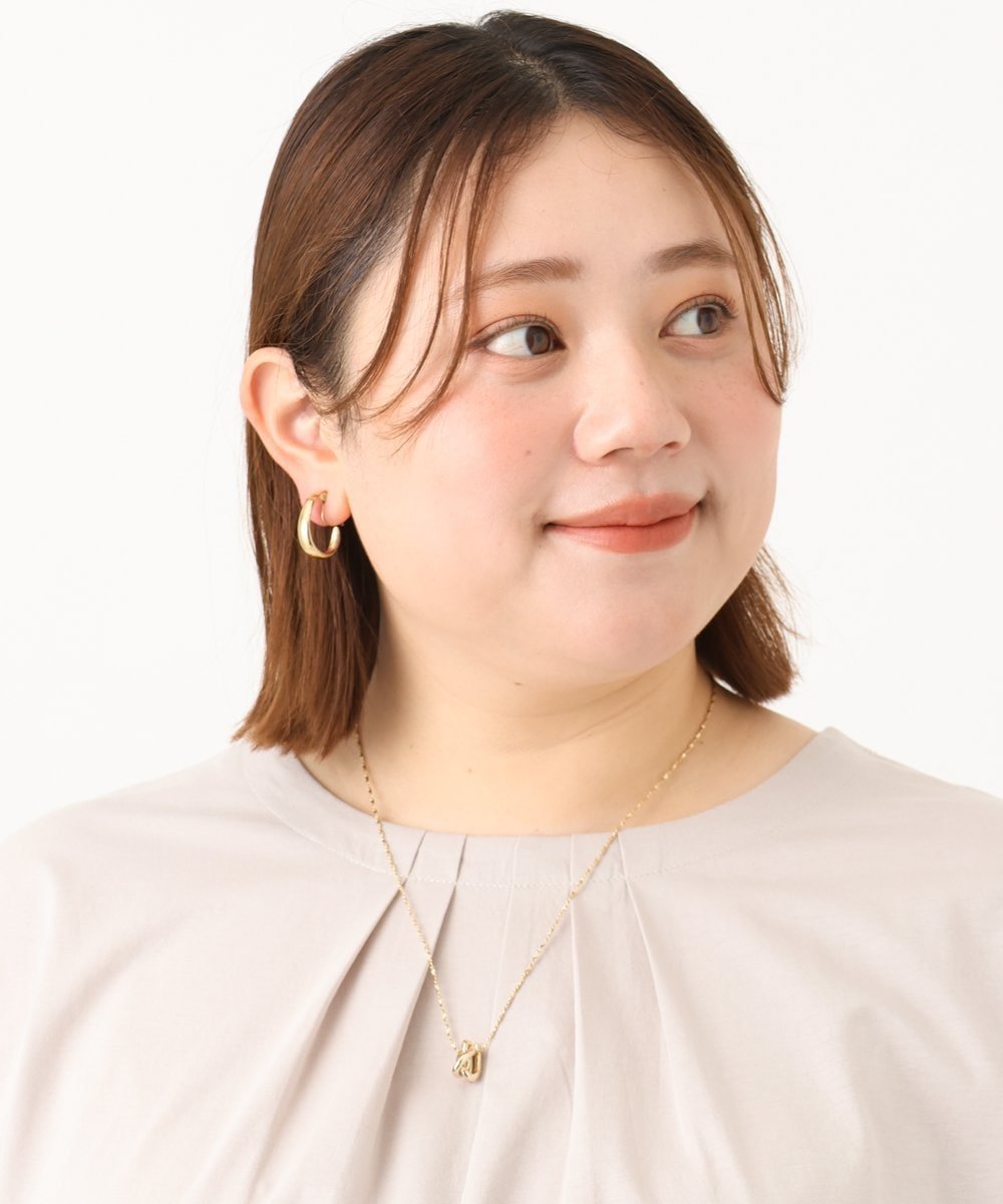【SALE／40%OFF】eur3 メタルモチーフトップネックレス エウルキューブ アクセサリー・腕時計 ネックレス シルバー ゴールド