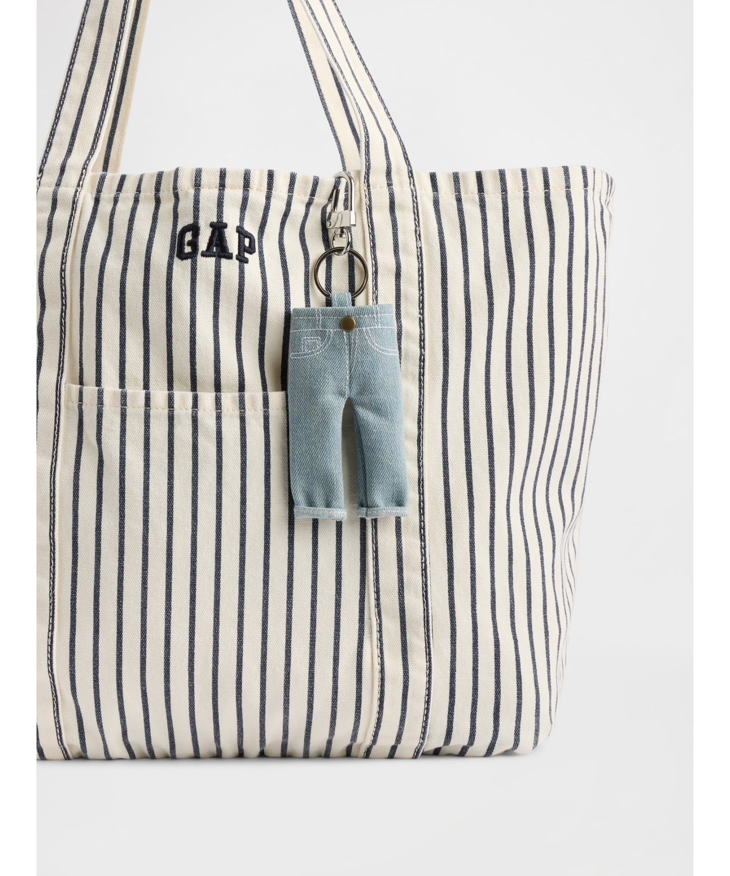 GAP (W)GAPデニム キーホルダー・チャーム ギャップ ファッション雑貨 チャーム・キーチェーン ブルー