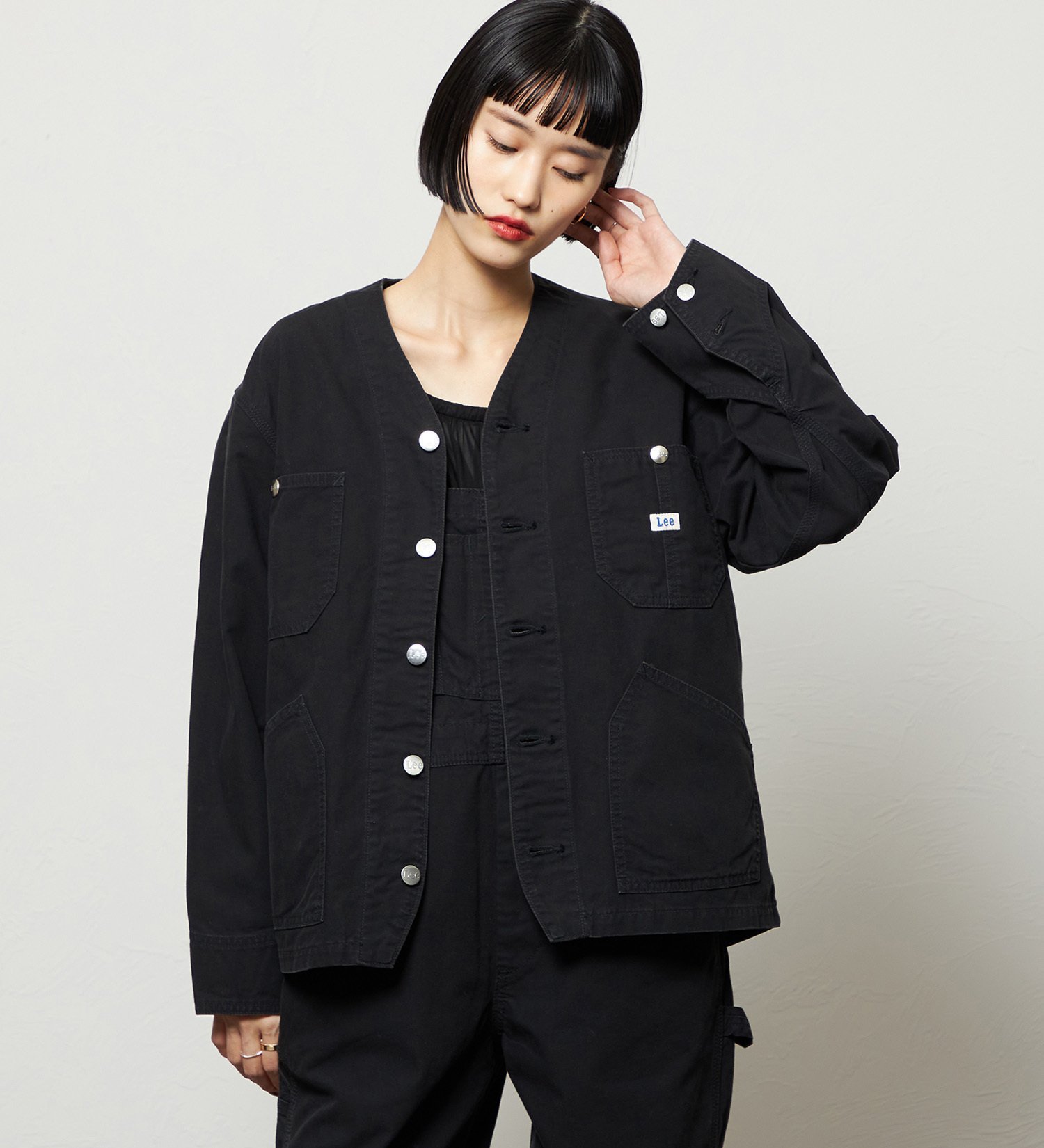 Lee Lee エンジニアシャツジャケット DUNGAREES エドウインオンラインモール ジャケット・アウター その他のジャケット・アウター ブラック グリーン【送料無料】