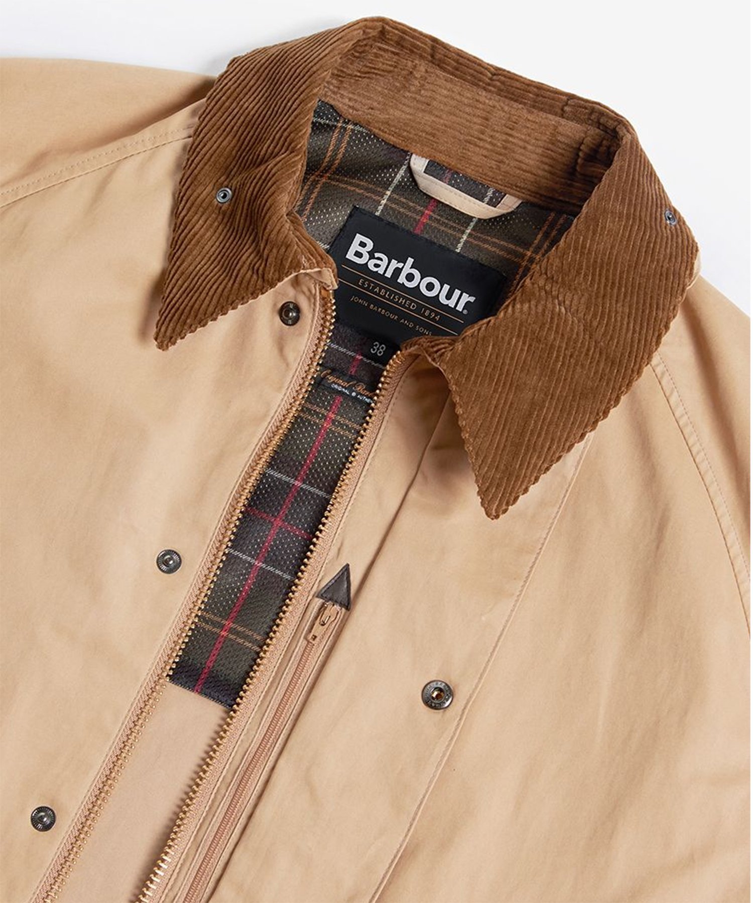 Barbour Barbour/os transporter casual jacket ITK セットアップセブン ジャケット・アウター その他のジャケット・アウター ベージュ【送料無料】