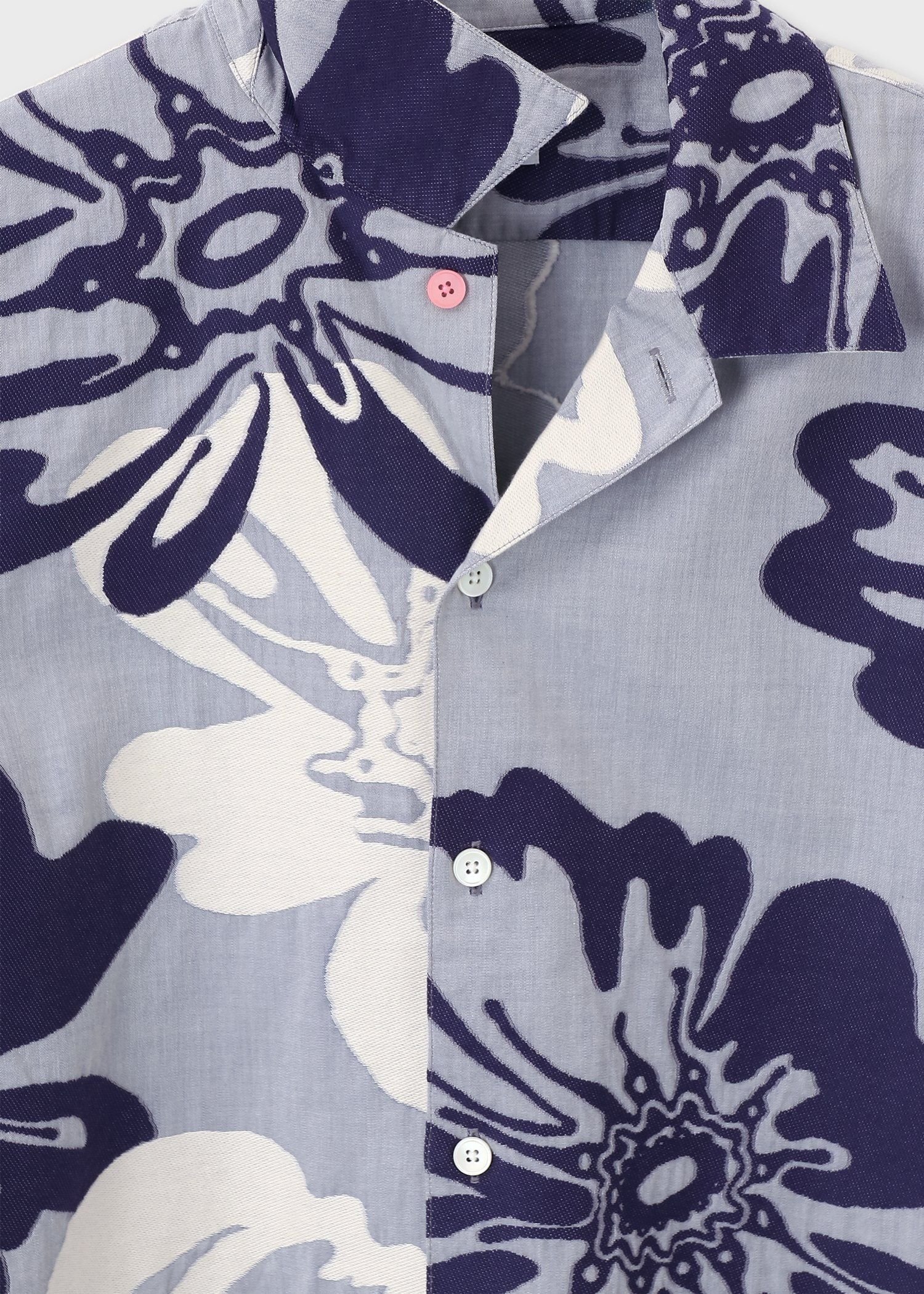 PS Paul Smith ハワイアンフローラルジャカード オープンカラーシャツ ポール・スミス トップス シャツ・ブラウス【送料無料】