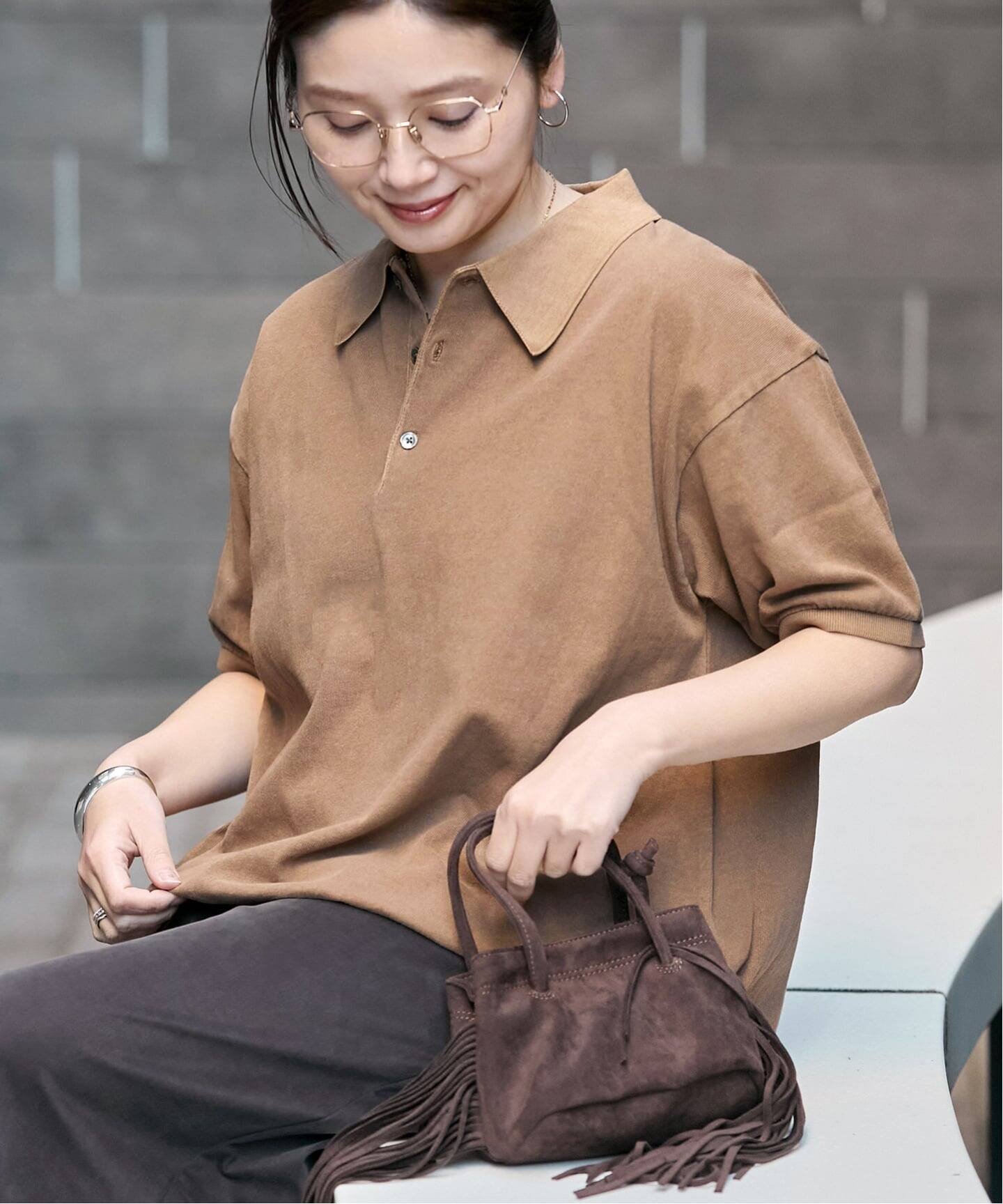 JOURNAL STANDARD 《追加2》【STAR&STRIPE/スターアンドストライプ】オーバーFIT ポロ SHIRTS ジャーナル スタンダード トップス カットソー・Tシャツ ベージュ ブラウン グレー ブラック