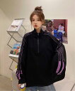 【SALE/18%OFF】DEVICE select ハーフジップ シンプルライン ジャージ トラックジャケット デバイス トップス その他のトップス ホワイト...