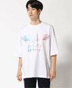 ボーイロンドン BOY LONDON BOY LONDON/(U)METALIC WIDE T-SHIRT ピーアールワン トップス カットソー・Tシャツ ホワイト【送料無料】