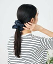 【SALE/28%OFF】a.v.v サテンシュシュ アー・ヴェ・ヴェ ヘアアクセサリー その他のヘアアクセサリー ベージュ ネイビー