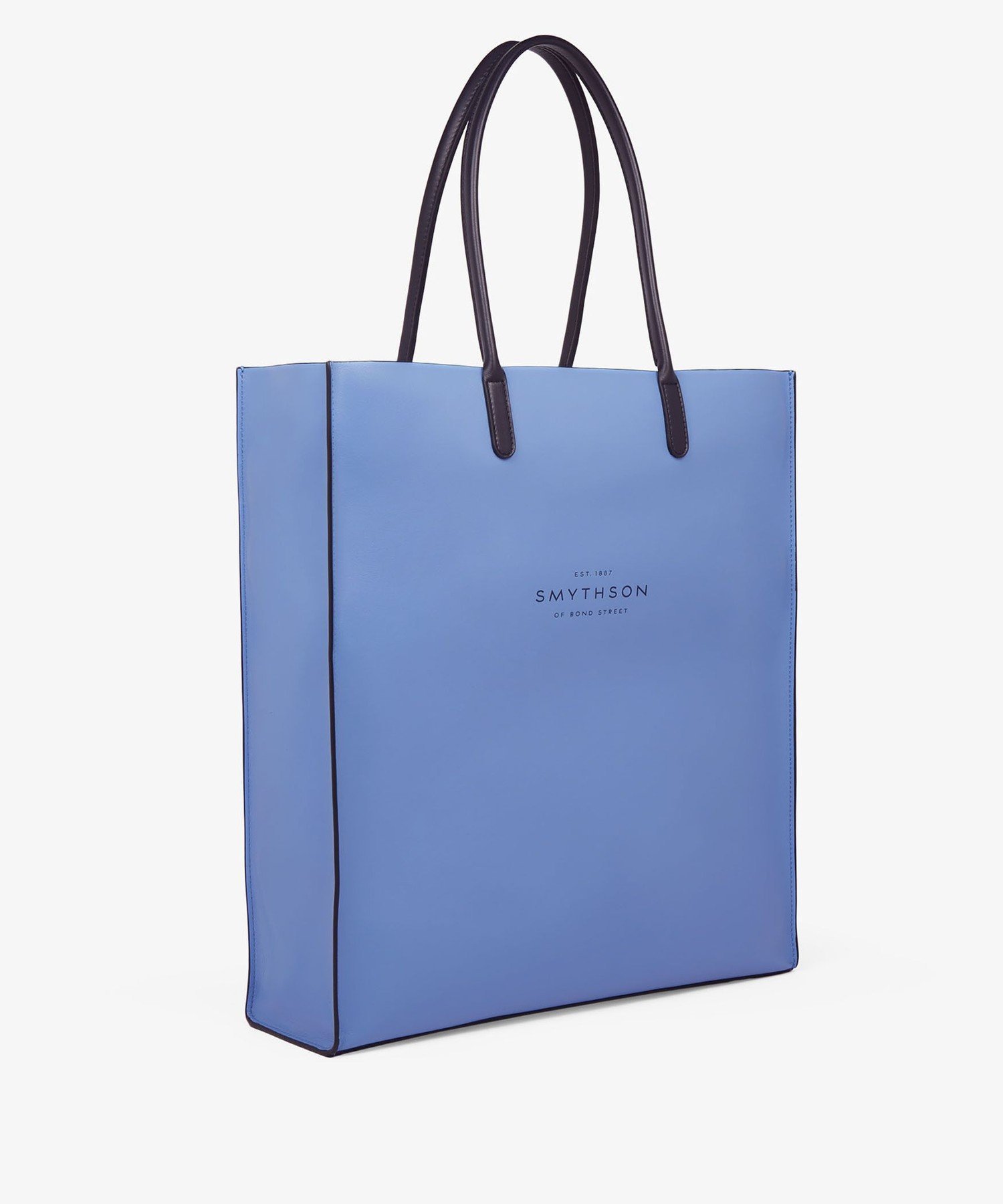 SMYTHSON Pavilion Kingly Tote Bag スマイソン バッグ トートバッグ ブルー【送料無料】