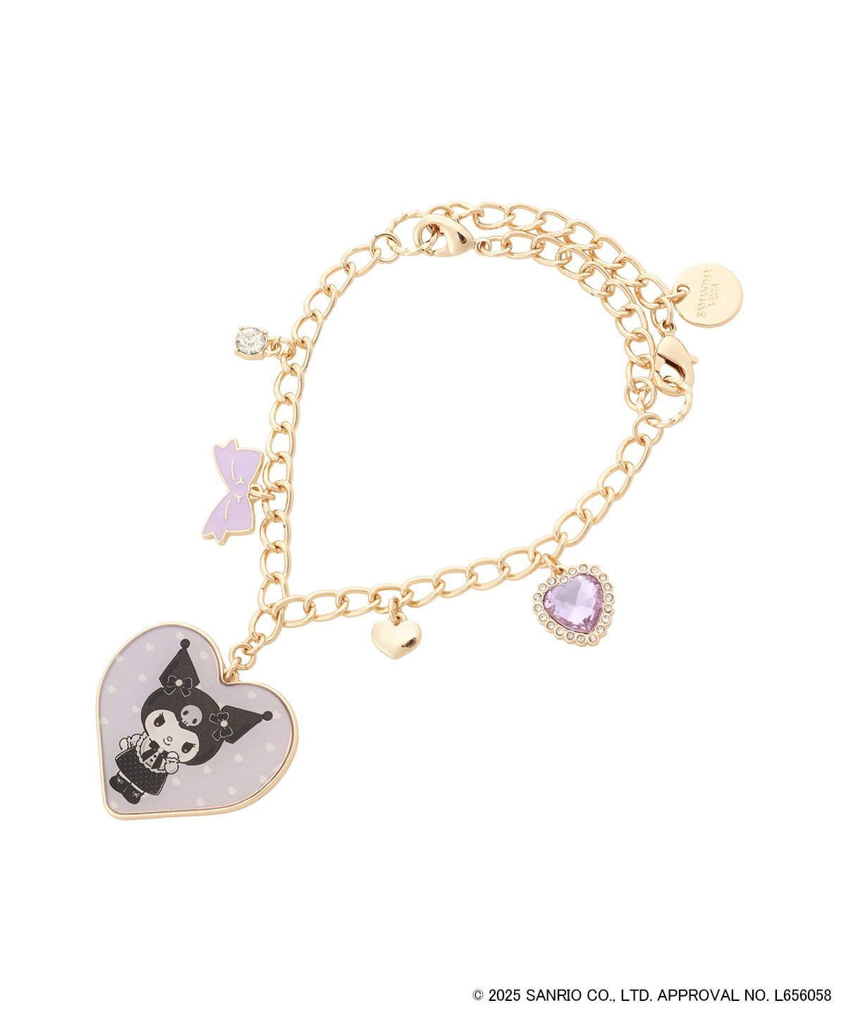 SAMANTHAVEGA 「クロミコレクション」バッグチャーム サマンサ ベガ ファッション雑貨 チャーム・キーチェーン ゴールド【送料無料】