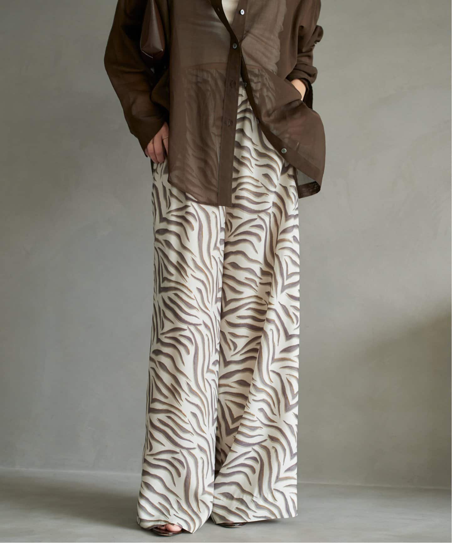 plage nature graphic パンツ プラージュ パンツ その他のパンツ ベージュ【送料無料】のサムネイル