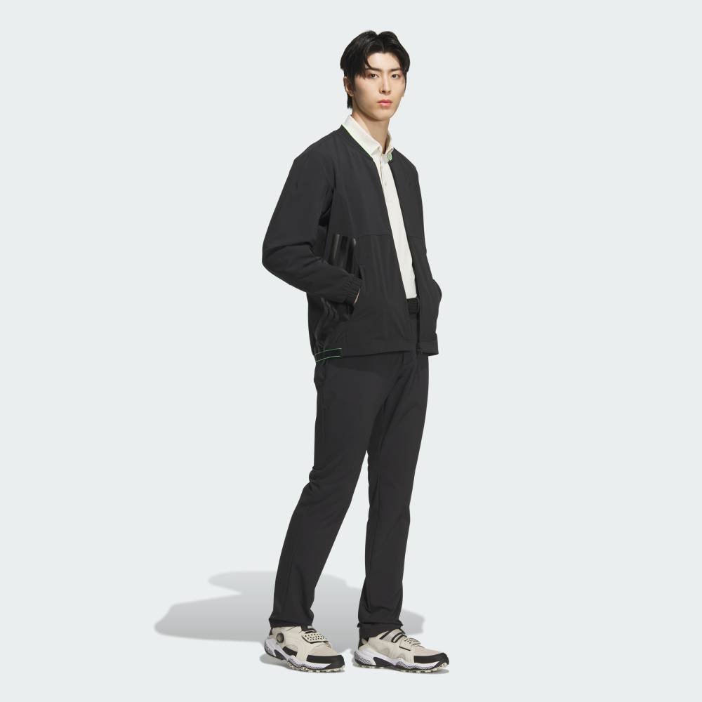 【SALE／30%OFF】adidas 【公式】アディダス adidas 【ゴルフ】防風フルジップジャケット アディダス ジャケット・アウター ブルゾン・ジャンパー ブラック【送料無料】