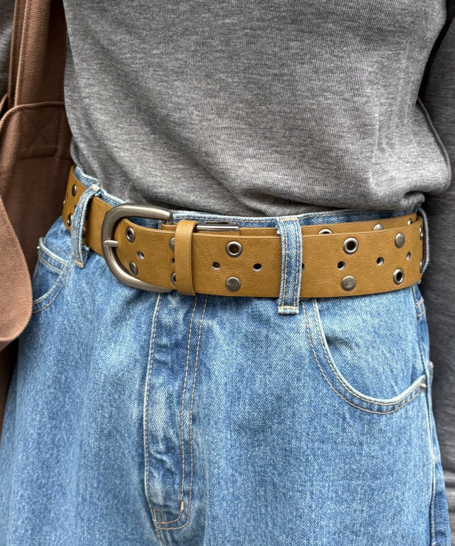 CIAOPANIC TYPY 【UNISEX】スタッズベルト チャオパニックティピー ファッション雑貨 ベルト ブラック イエロー グレー レッド【送料無料】