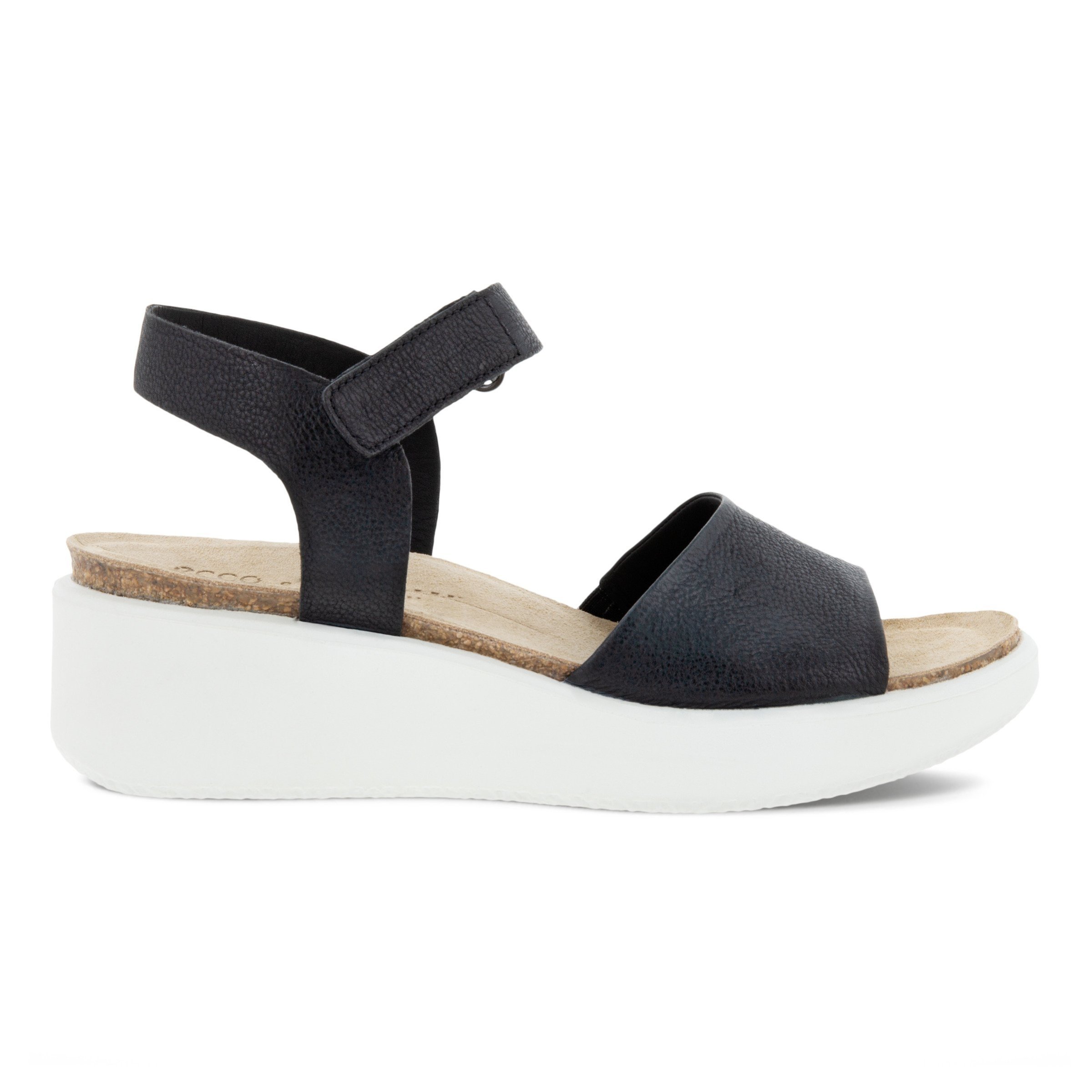 【SALE／40%OFF】ECCO エコー フロート ウェッジ コーク サンダル エコー シューズ・靴 サンダル ブラック【送料無料】