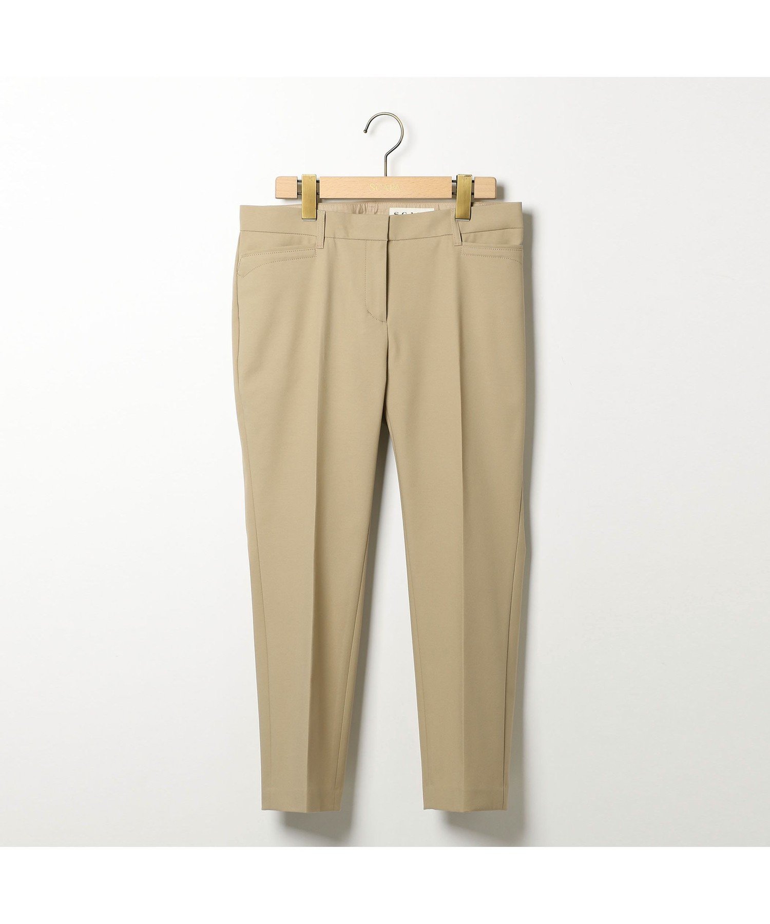 SCAPA コットンストレッチ スキャパ パンツ その他のパンツ ネイビー ブラウン