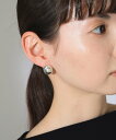 Demi-Luxe BEAMS quip queint / ボウリング スタッズ オーバル ピアス デミルクス ビームス アクセサリー・腕時計 その他のアクセサ...