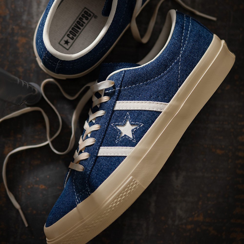 CONVERSE 【公式】スター&バーズ デニム コンバース シューズ・靴 スニーカー ブルー【送料無料】