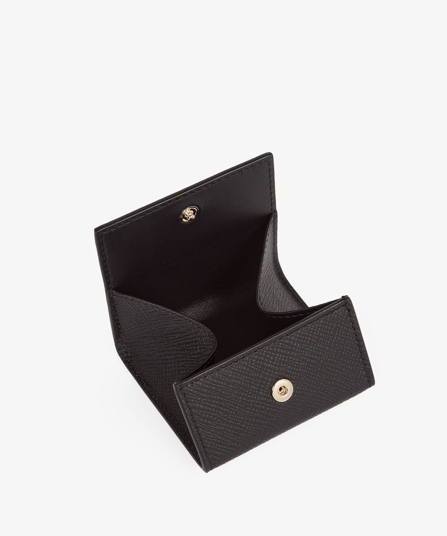 SMYTHSON 【日本限定】Panama Coin Purse スマイソン 財布・ポーチ・ケース その他の財布・ポーチ・ケース ブラック【送料無料】