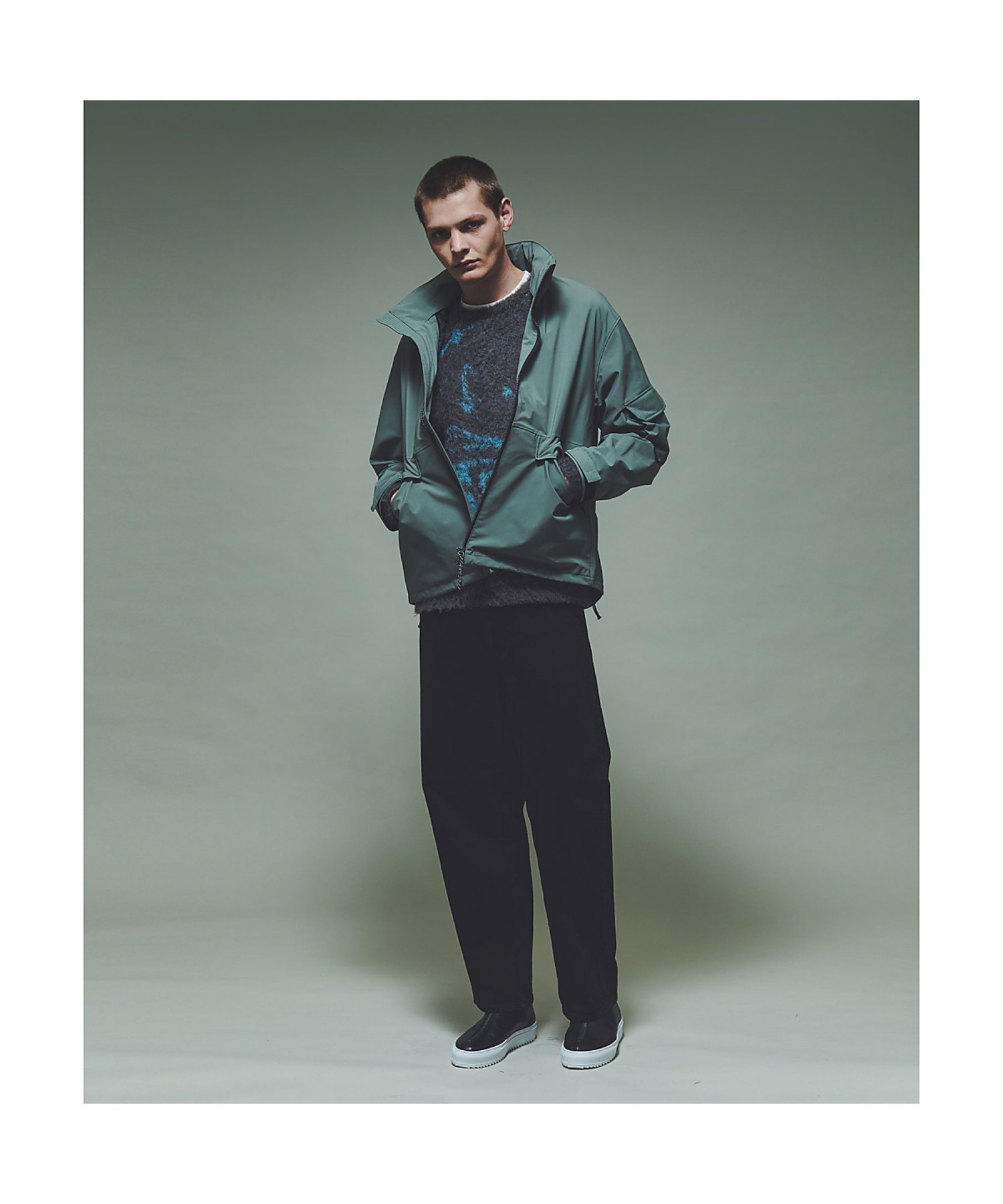 alfredoBANNISTER 【MADE IN JAPAN】ダブルジップ スニーカー アルフレッド・バニスター シューズ・靴 スニーカー ホワイト ブラック【送料無料】
