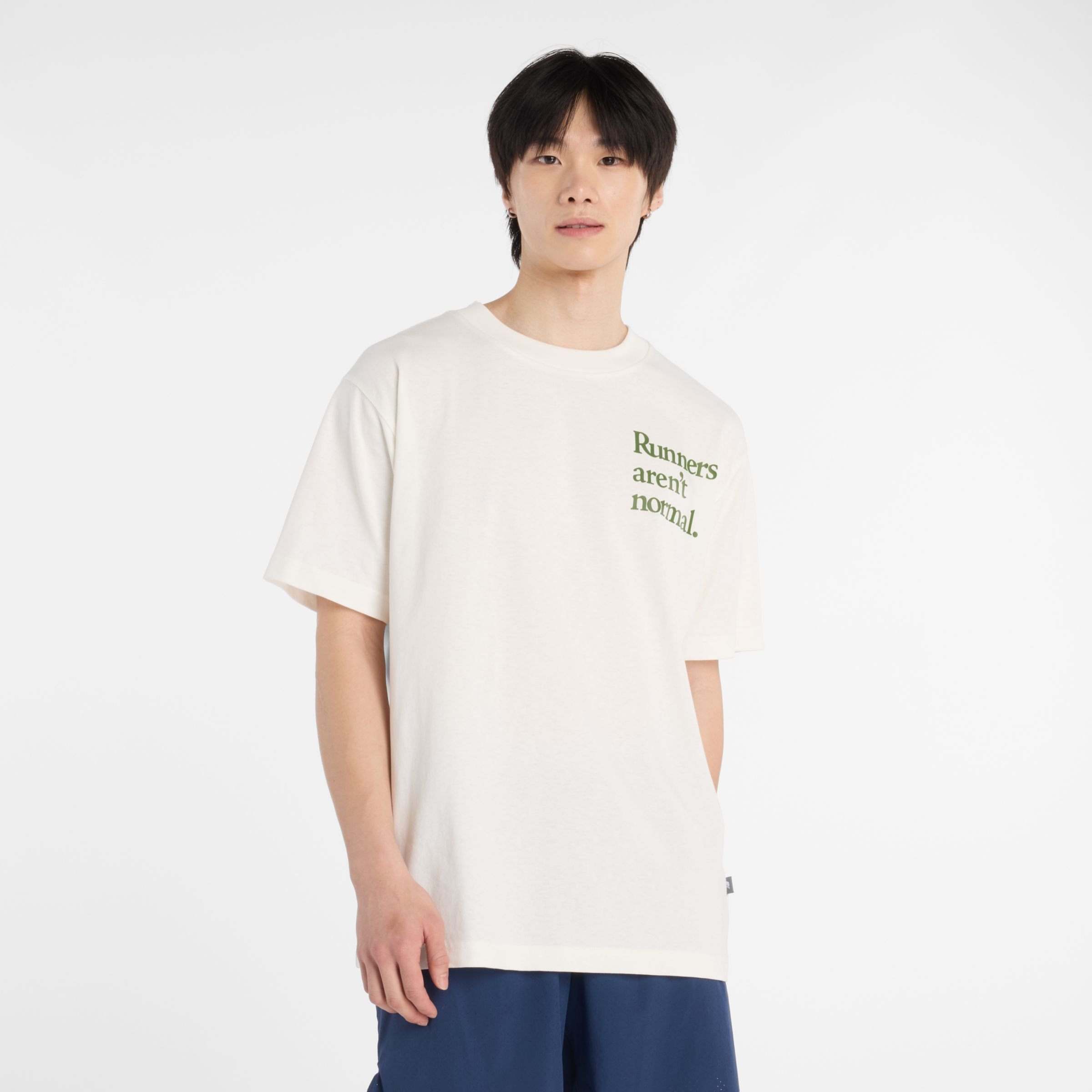 【SALE／40%OFF】New Balance Runners Arent Normal ショートスリーブTシャツ ニューバランス トップス カットソー・Tシャツ ブラック