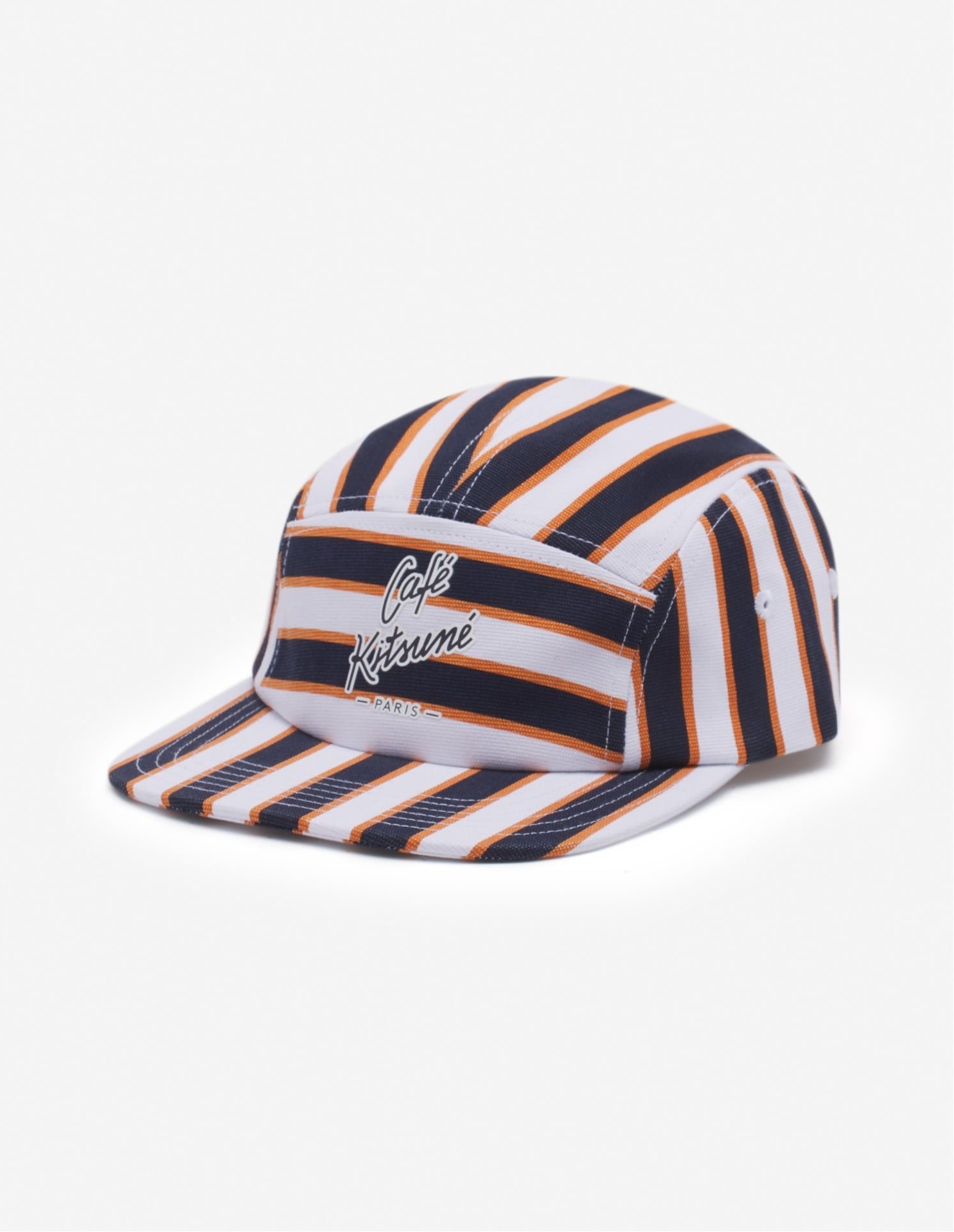 【SALE／30%OFF】Maison Kitsune 【公式】Maison Kitsune CAFE KITSUNE STRIPED 5P CAP メゾン キツネ アーカイブス 帽子 キャップ【送料無料】