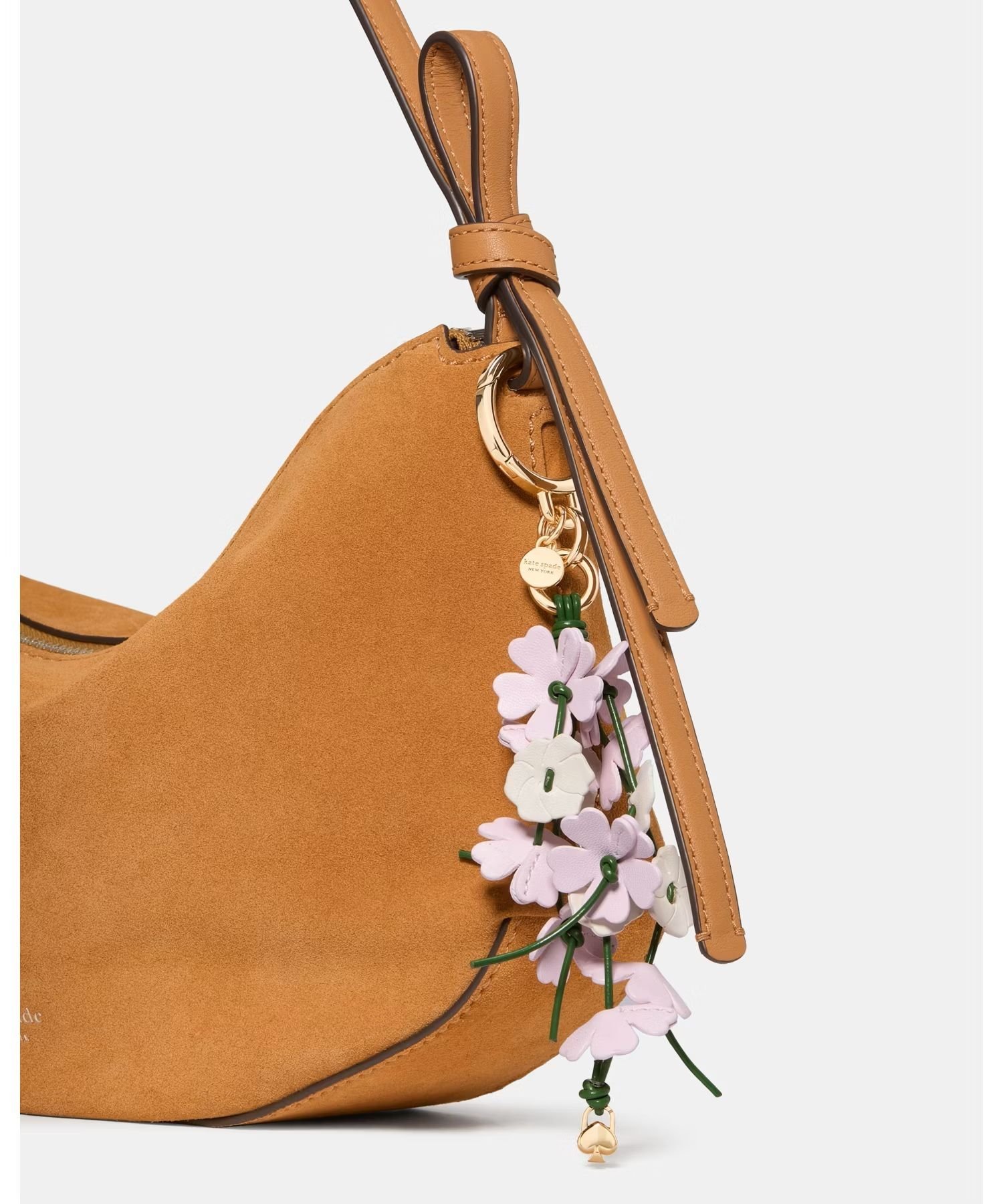 kate spade new york 【公式】チャームド フラワー バッグ チャーム ケイトスペードニューヨーク ファッション雑貨 チャーム・キーチェーン ホワイト