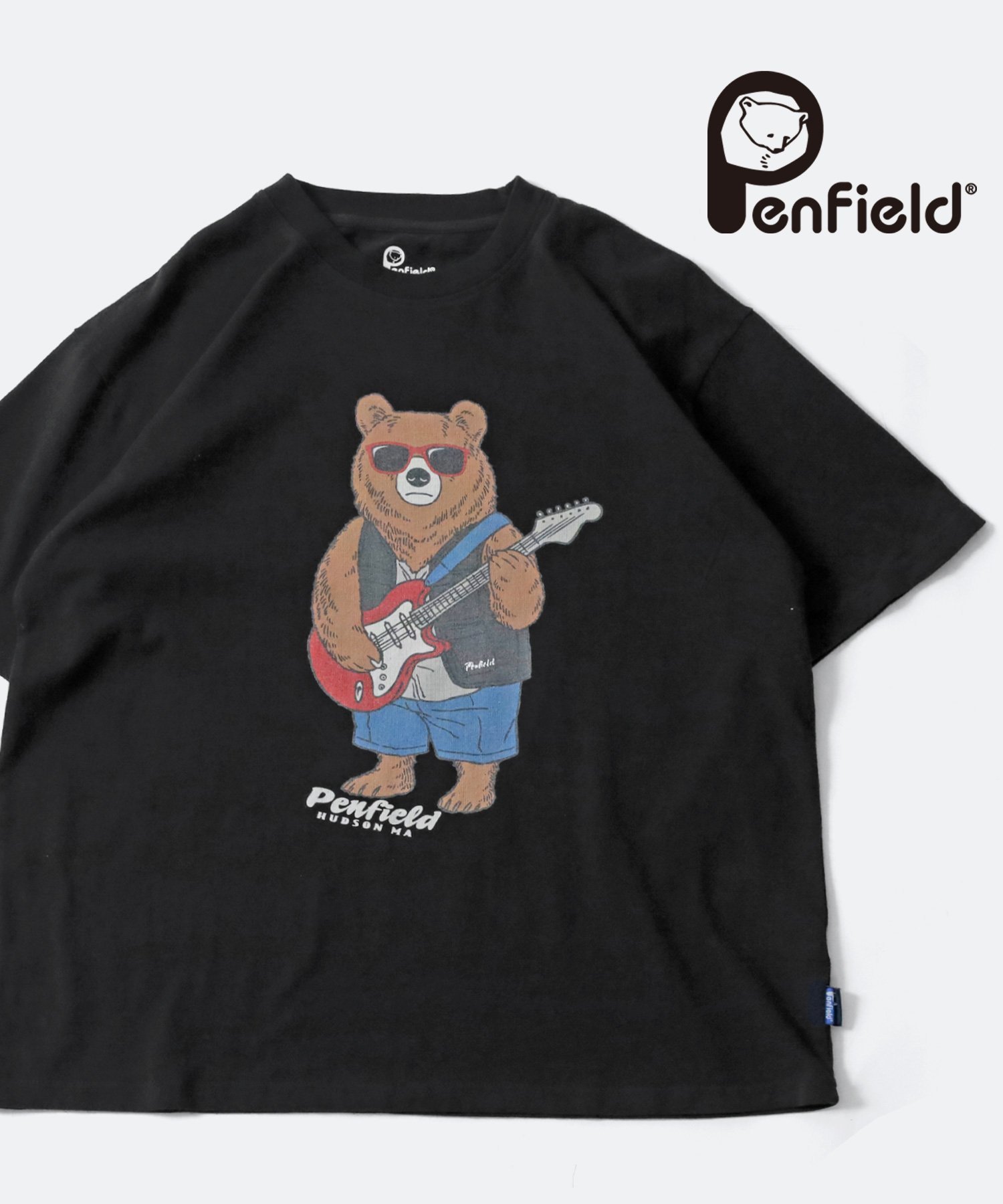 MARUKAWA Penfield ペンフィールド Tシャツ メンズ 半袖 オーバーサイズ レディース ユニセックス マルカワ トップス カットソー・Tシャツ ブラック グリーン