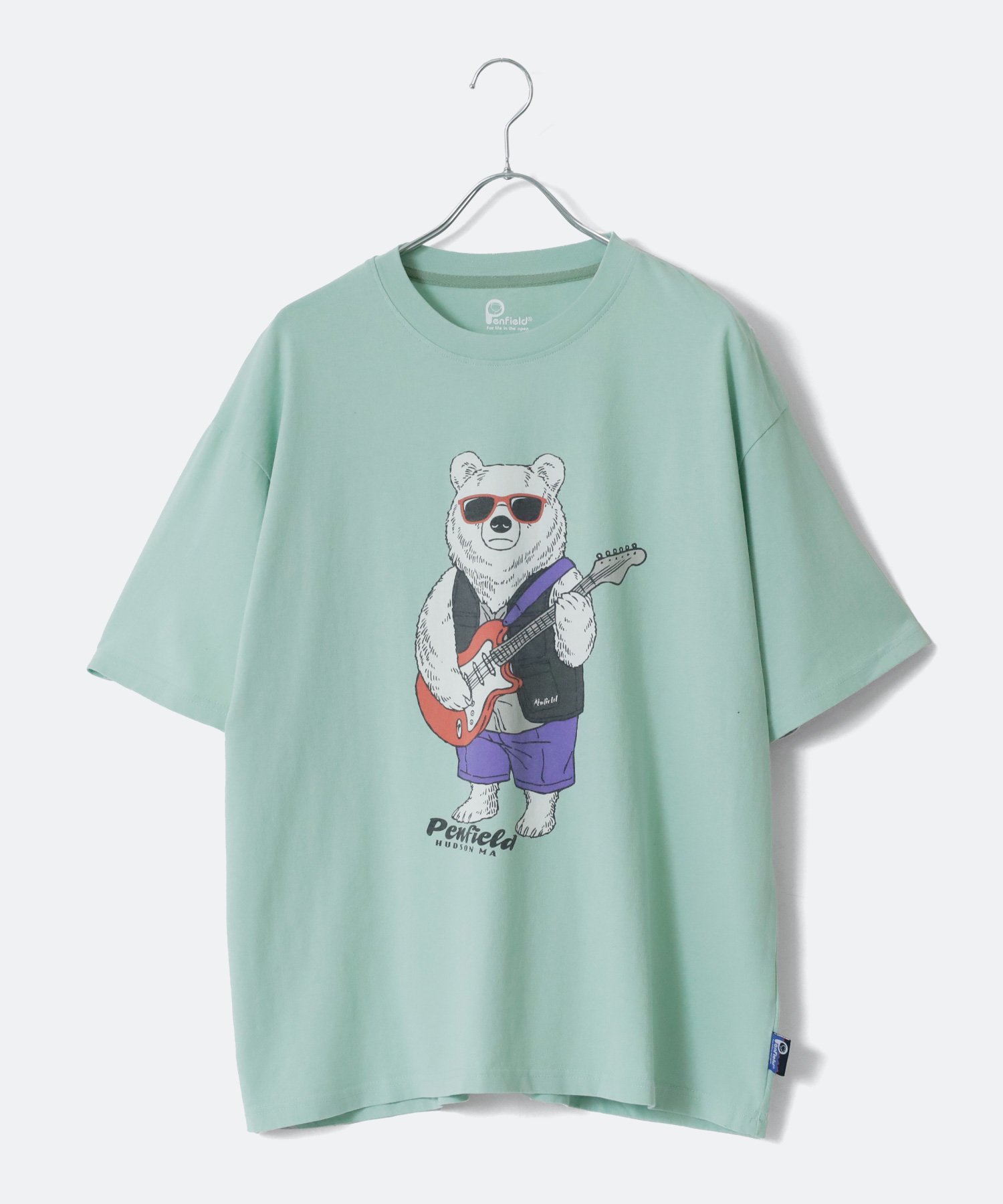 MARUKAWA Penfield ペンフィールド Tシャツ メンズ 半袖 オーバーサイズ レディース ユニセックス マルカワ トップス カットソー・Tシャツ ブラック グリーン