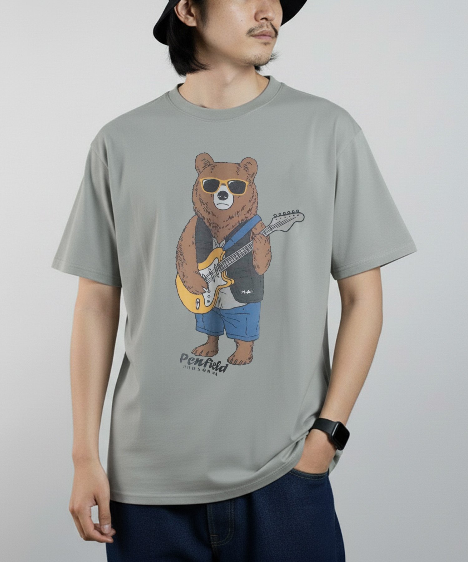 MARUKAWA Penfield ペンフィールド Tシャツ メンズ 半袖 オーバーサイズ レディース ユニセックス マルカワ トップス カットソー・Tシャツ ブラック グリーン