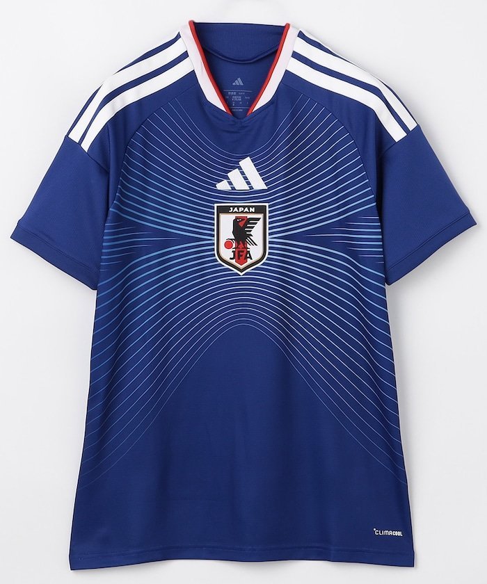 adidas サッカー日本代表 2026 ホーム レプリカ ユニフォーム フリークスストア トップス カットソー・Tシャツ ブルー【送料無料】