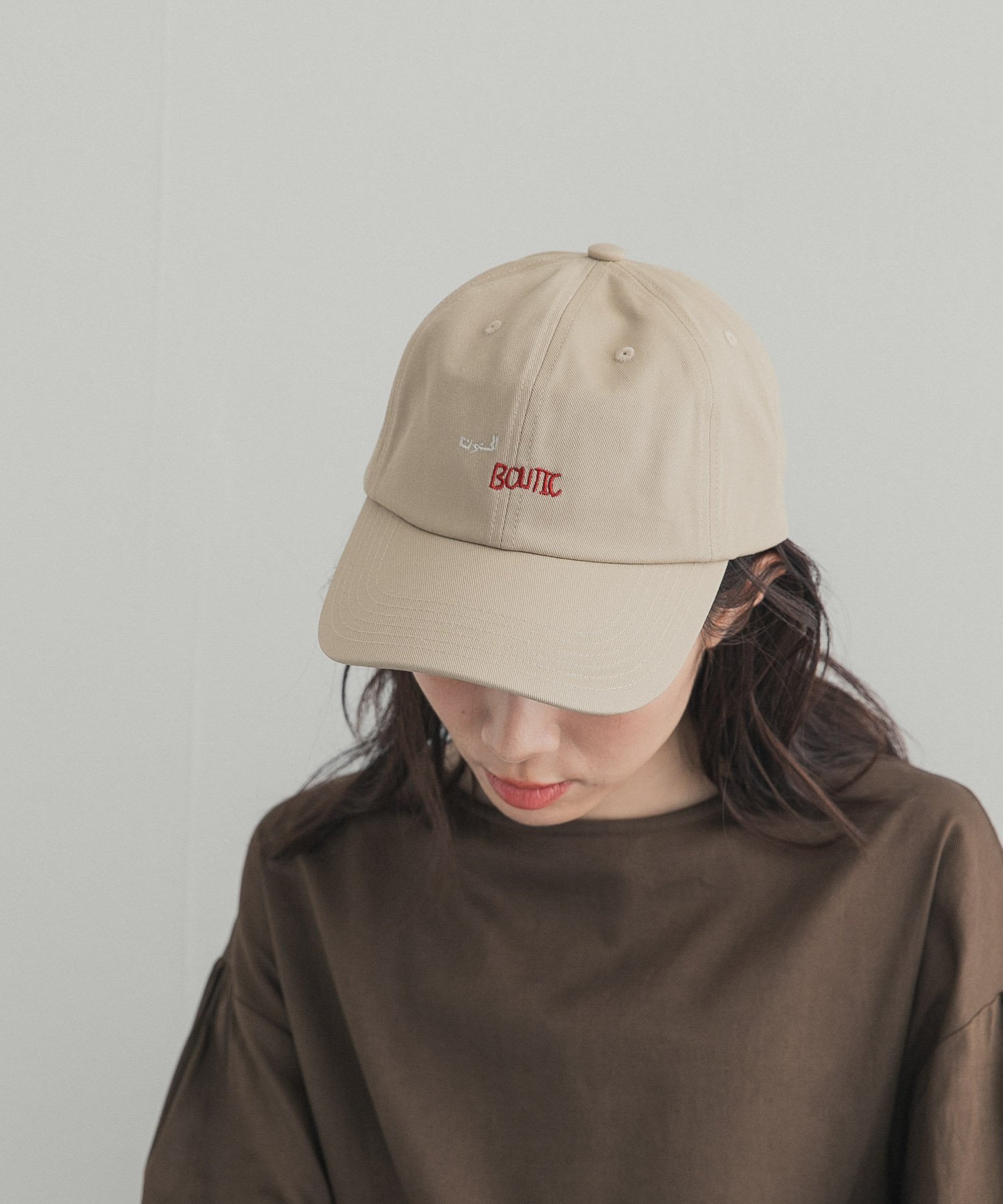 URBAN RESEARCH DOORS LY LETTER CAP アーバンリサーチドアーズ 帽子 キャップ パープル ワインレッド【送料無料】