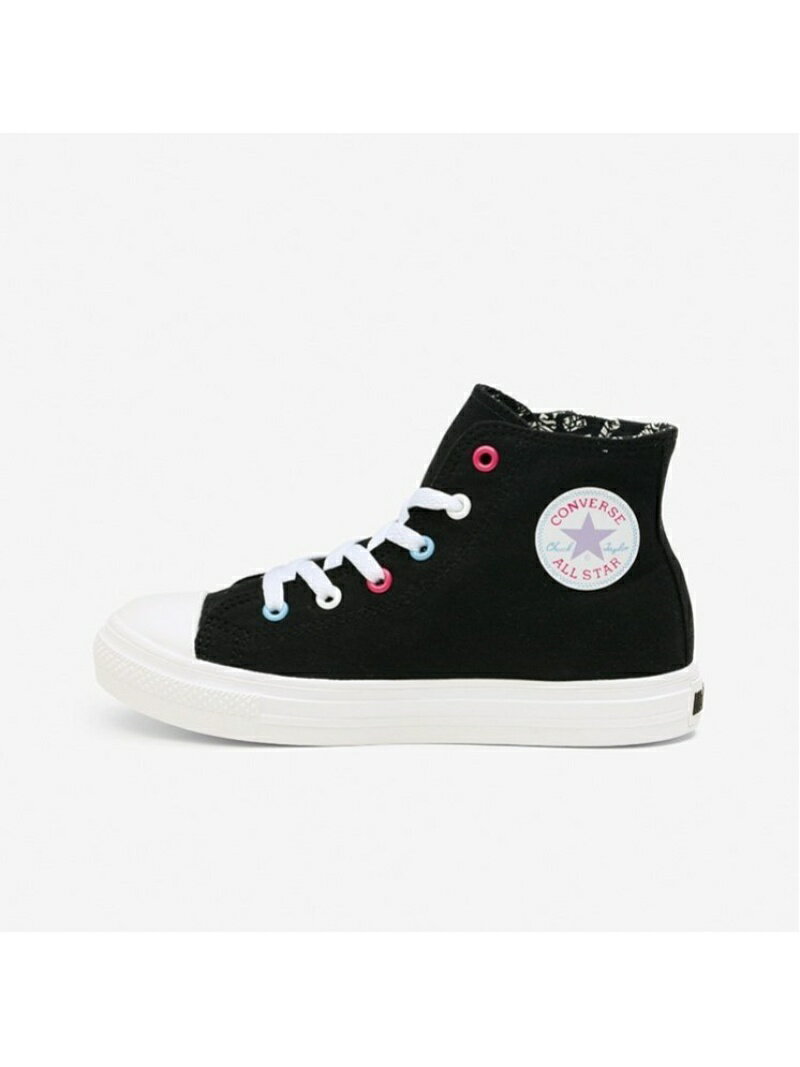 CONVERSE 【CONVERSE 公式】CHILD ALL STAR LIGHT POPPARTS Z HI / 【コンバース 公式】チャイルド オールスター ライト ポップパーツ Z HI コンバース シューズ・靴 スニーカー ブラック パープル【送料無料】のサムネイル