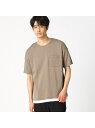 【SALE／18 OFF】COMME CA ISM フェイクレイヤード Tシャツ コムサイズム トップス カットソー Tシャツ ベージュ ブラック ネイビー カーキ