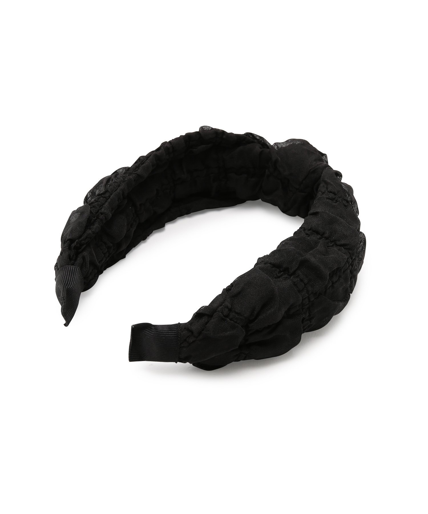 【SALE／50%OFF】ROPE' PICNIC PASSAGE ポコポコジャガードカチューシャ ロペピクニック ヘアアクセサリー カチューシャ・ヘアバンド ホワイト ブラック