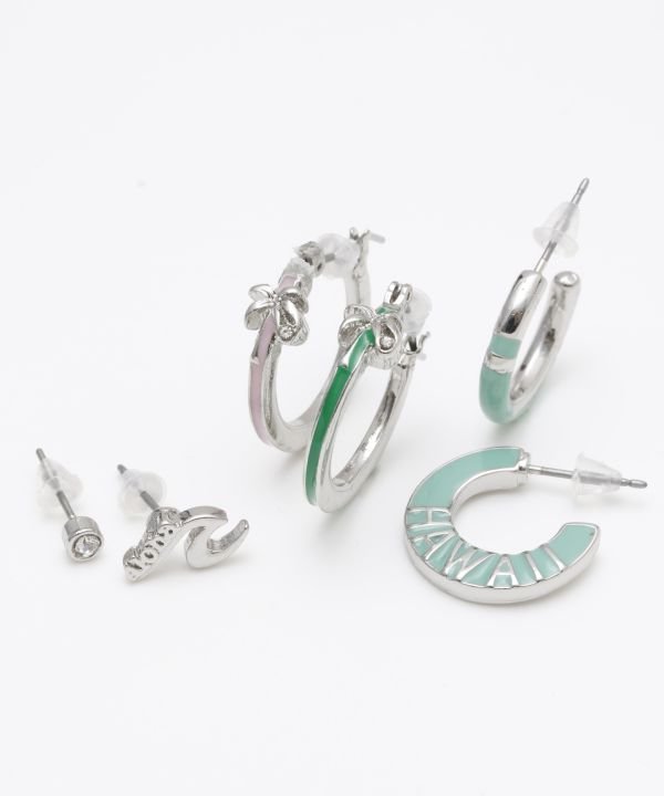 Kahiko パームツリーハワイセットピアス アミナコレクション アクセサリー・腕時計 ピアス シルバー ゴールド