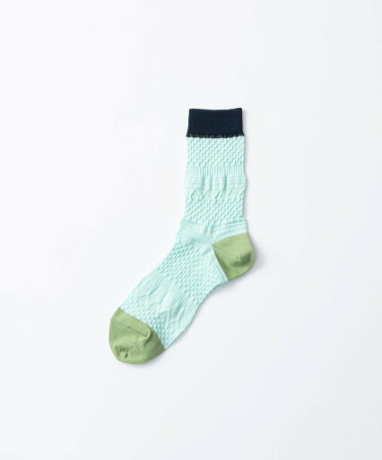 TRICOTE BUMPY NORDIC SOCKS トリコテ 靴下・レッグウェア 靴下 ブルー ホワイト TRICOTE BUMPY NORDIC SOCKS トリコテ 靴下・レッグウェア 靴下 ブルー ホワイト